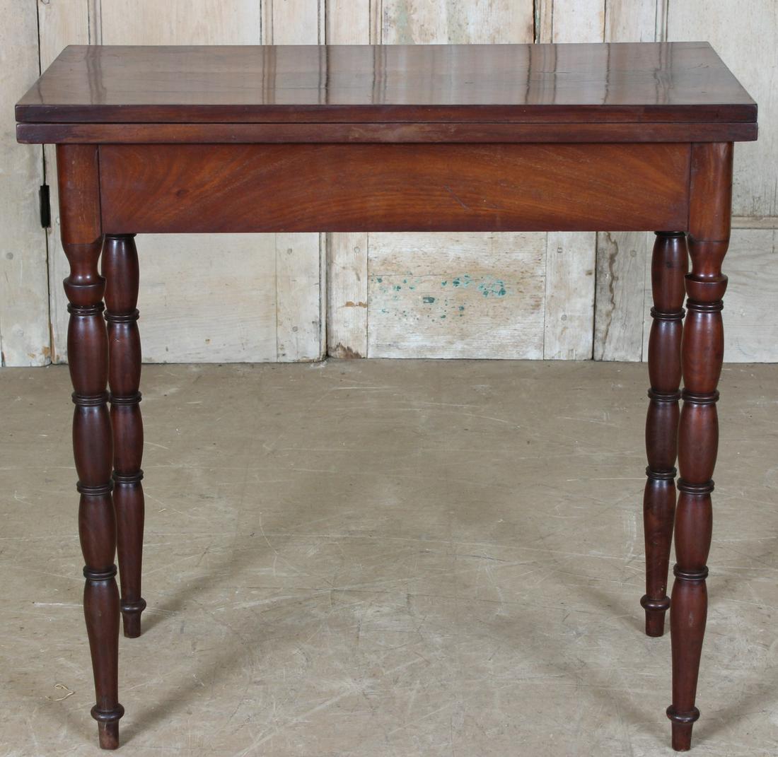 19th C English Flip Top Games Table (1 of 8)