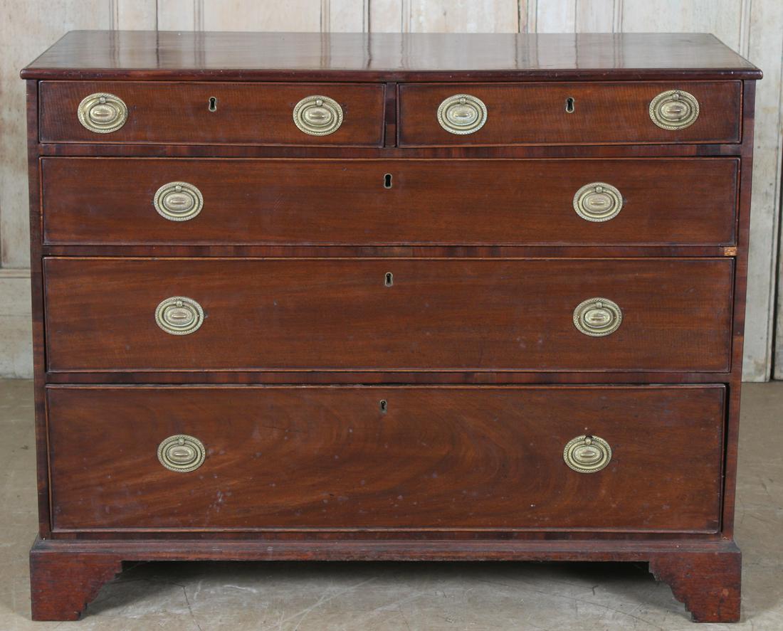 19th C George III Style Chest of Drawers (1 of 8)