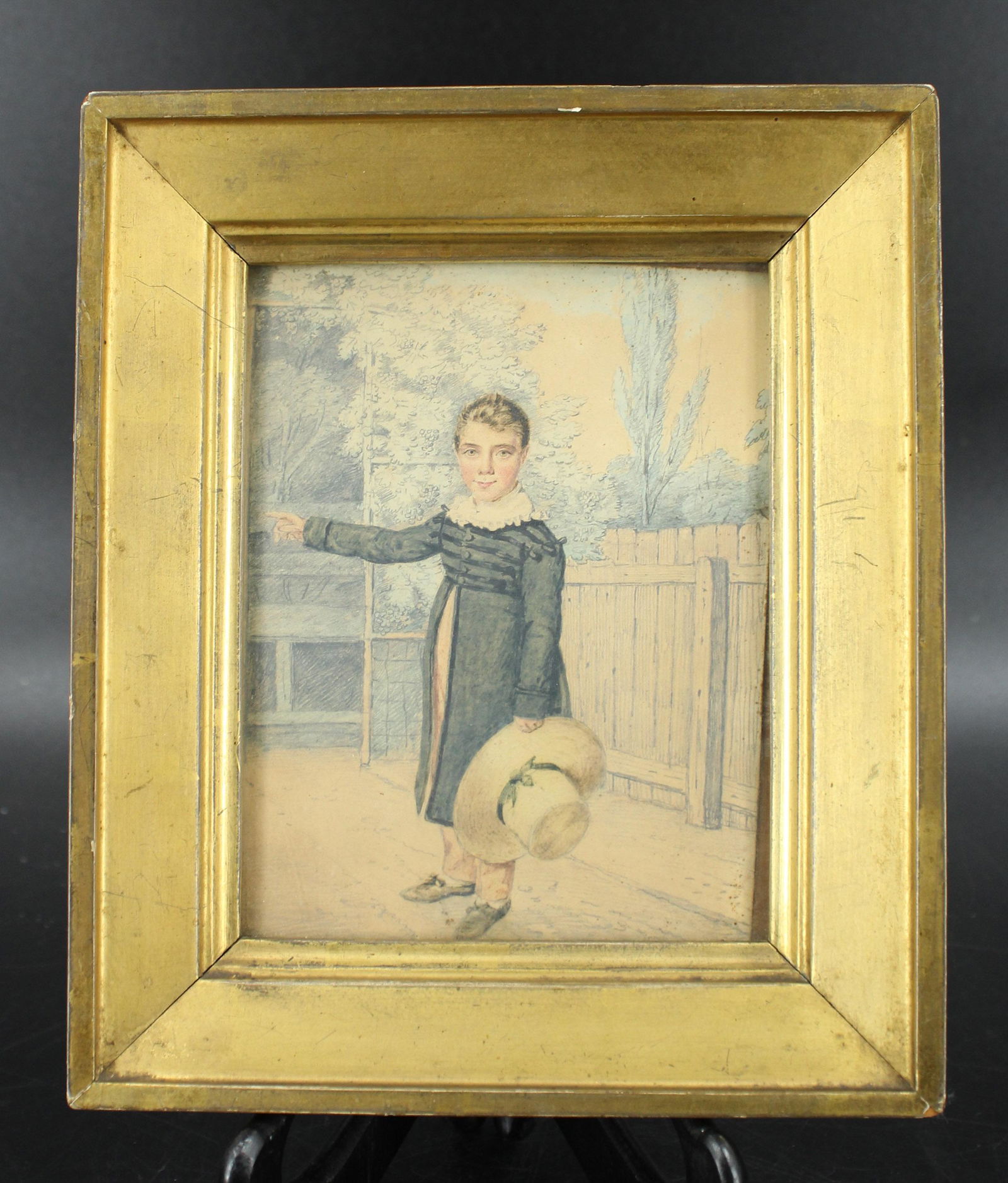 Early 19th C Portrait Drawing (1 of 10)