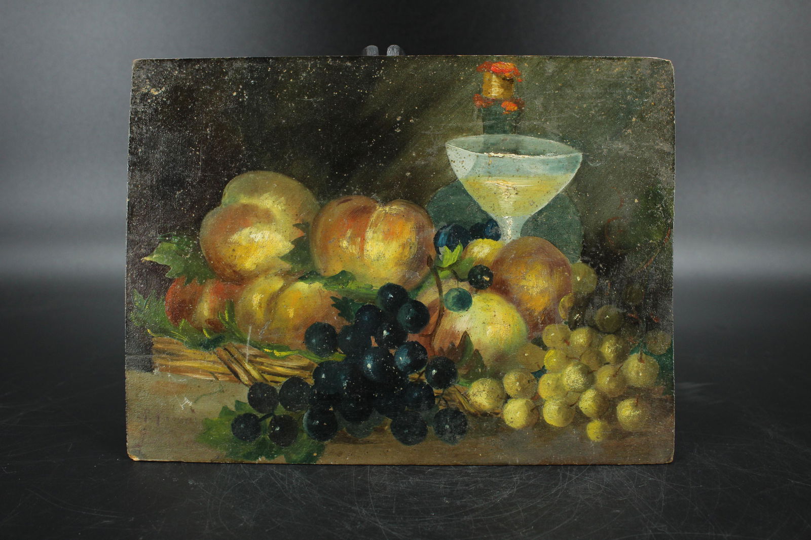 Antique Continental Still Life Painting (1 of 4)