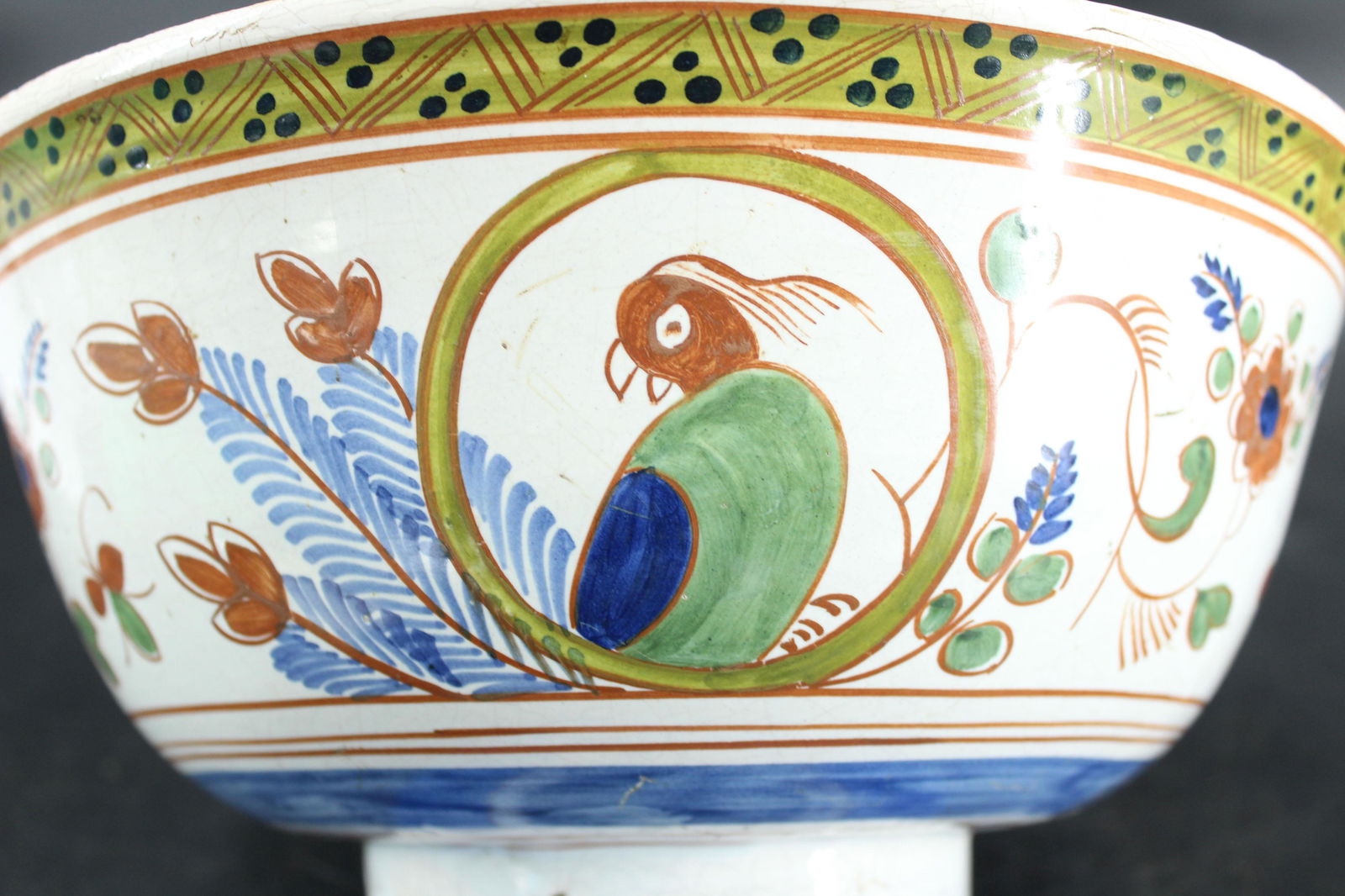 Signed Early Dutch Delft Faience Bowl (1 of 8)