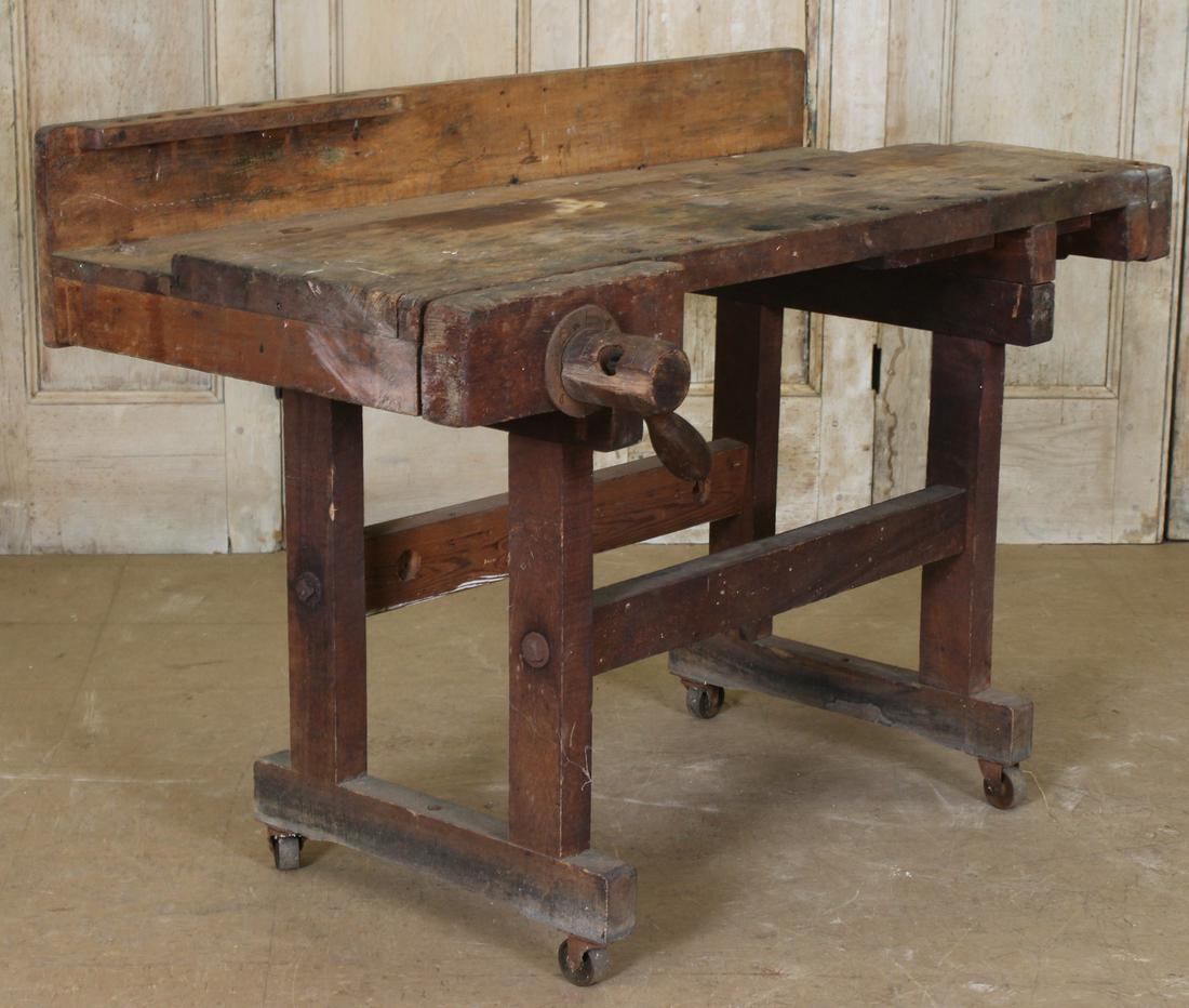 Vintage Carpenter's Bench (1 of 5)