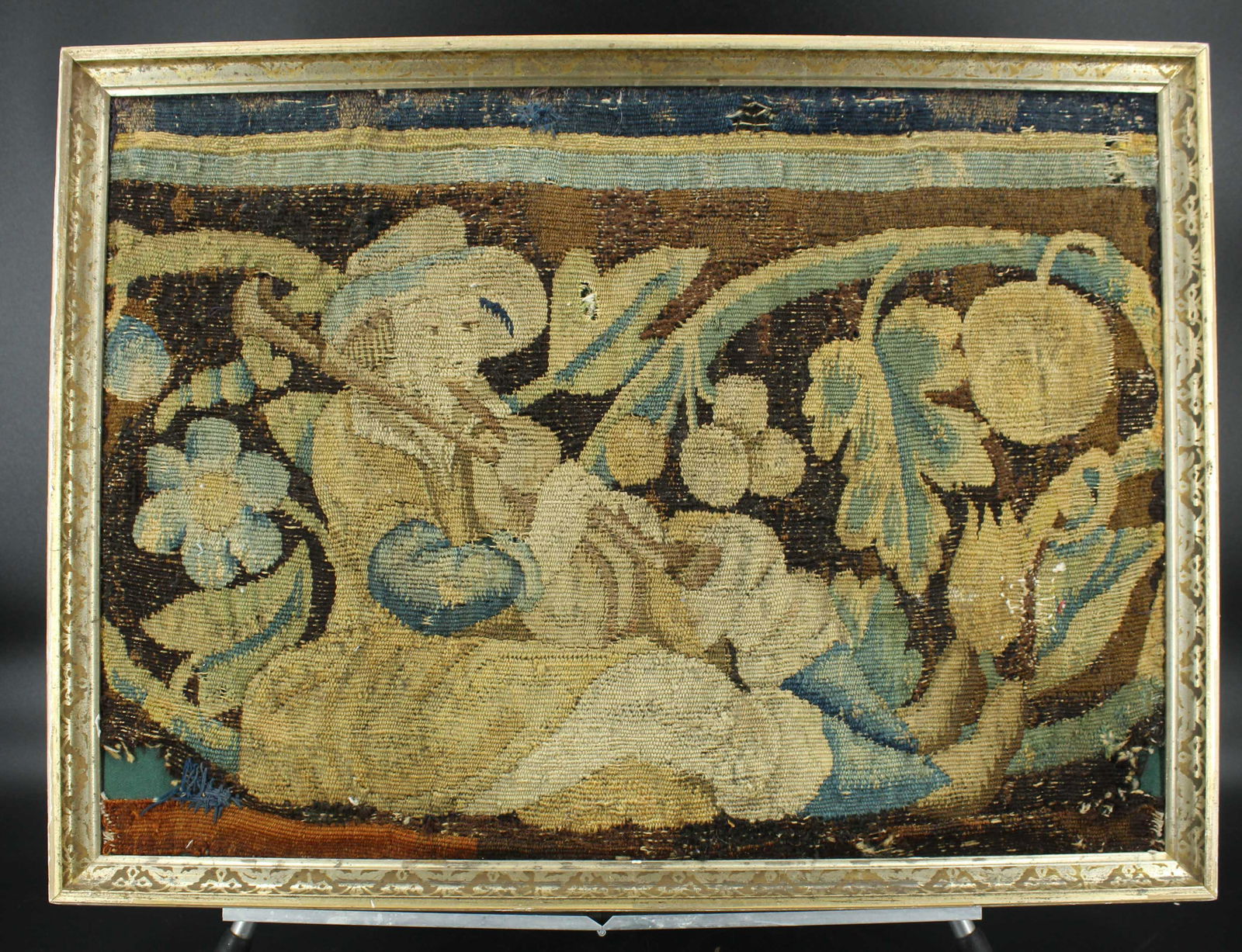 Framed Figural Tapestry (1 of 5)