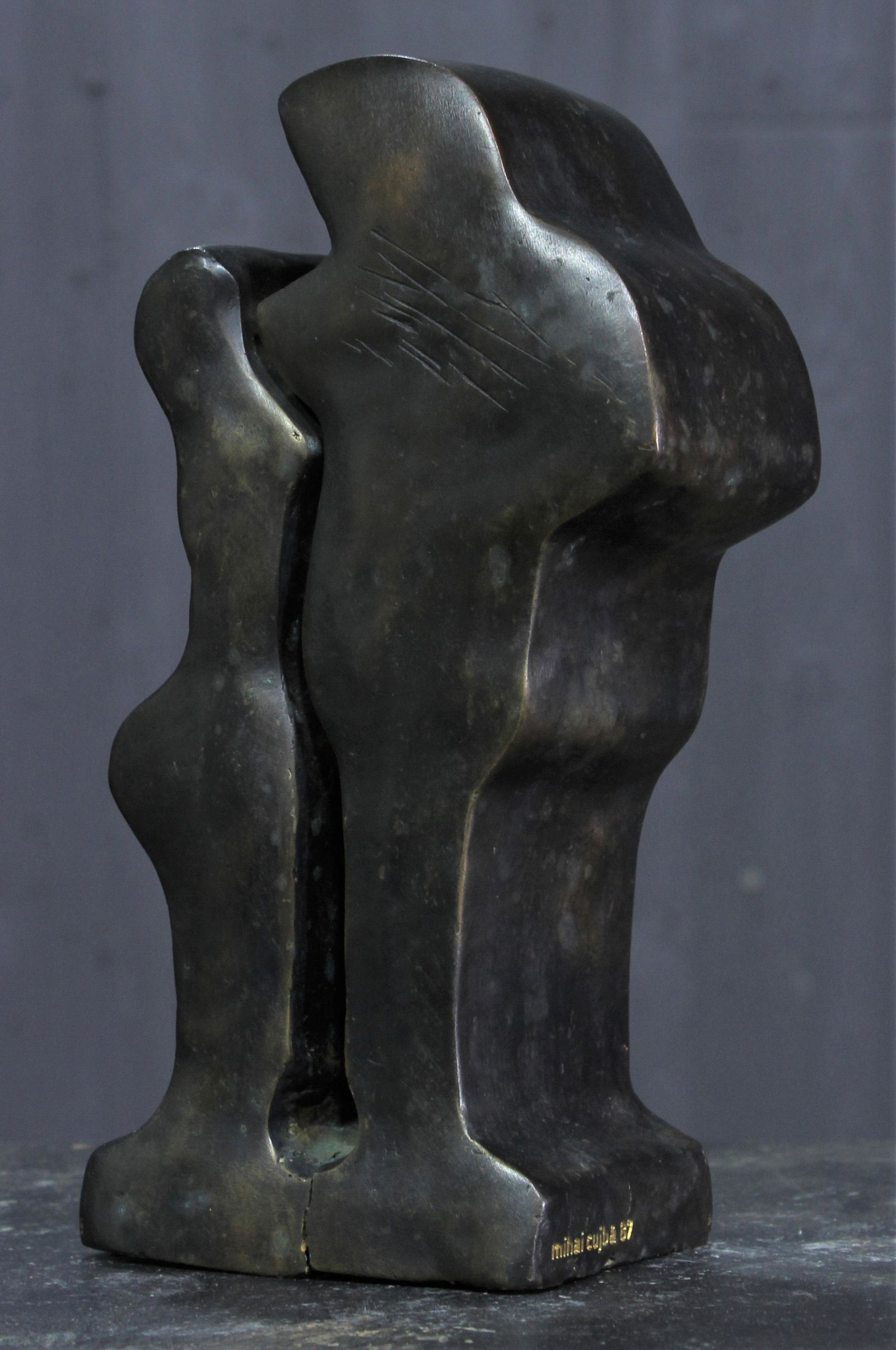 Modernist Abstract Bronze Sculpture (1 of 6)