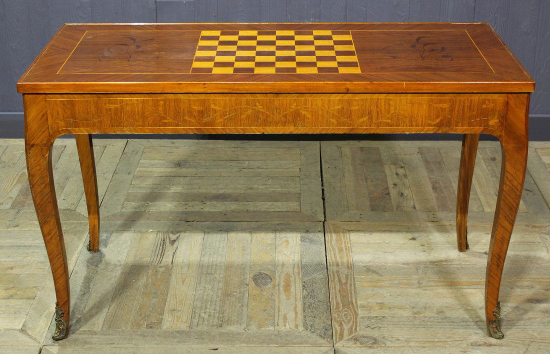 A Good Continental/French Tric Trac Games Table (1 of 11)