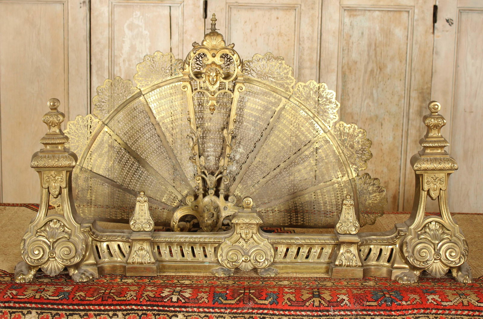 Peacock Fire Screen and Belle Epoque Fender (1 of 9)