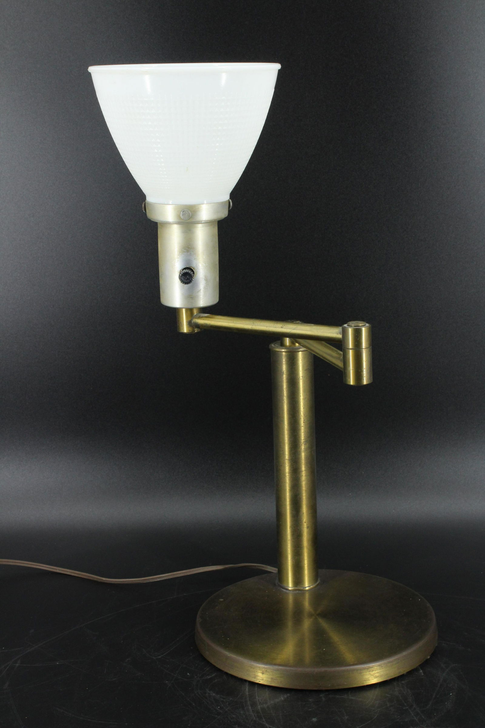 Mid Century Modern Swing Arm Table Lamp (1 of 5)