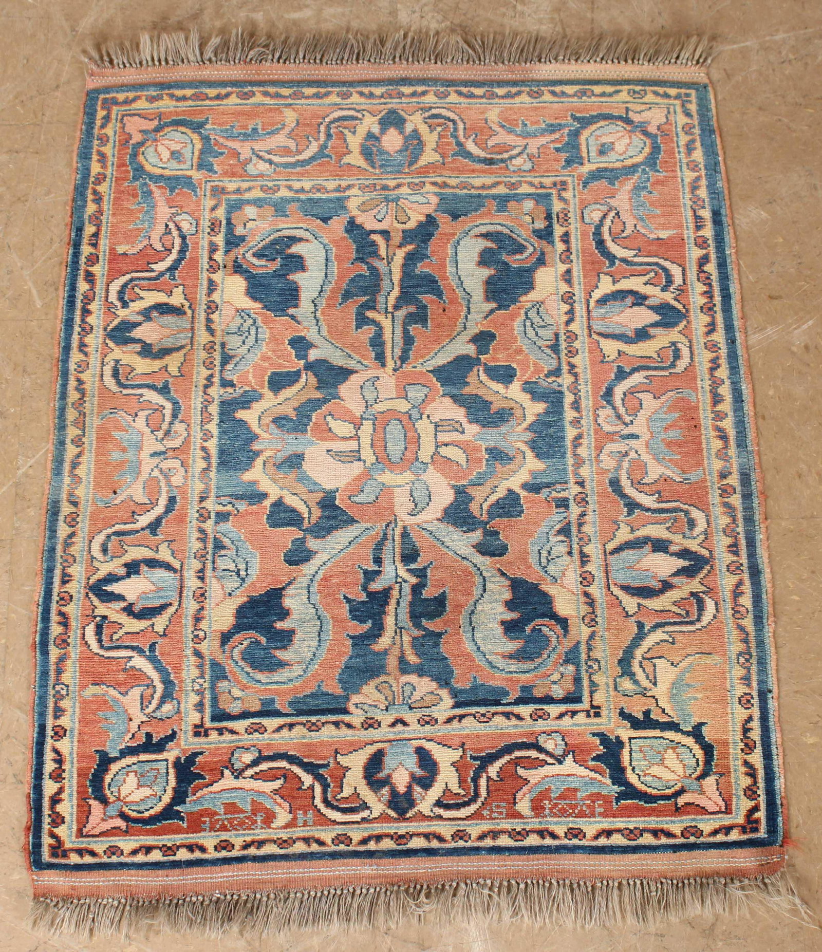 Heirloom Quality Morris Inspired Rug 2'10" x 3'9": Heirloom Quality Morris Inspired Rug 2'10" x 3'9". Of newer manufacture.