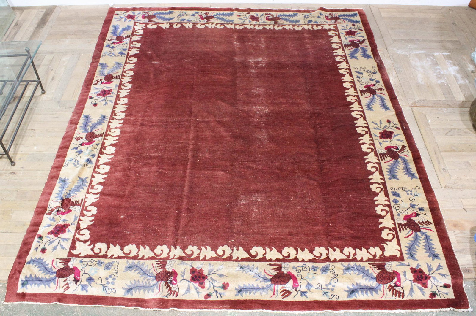 Chinese Rug 8' x 9'8": Chinese Rug 8' x 9'8"