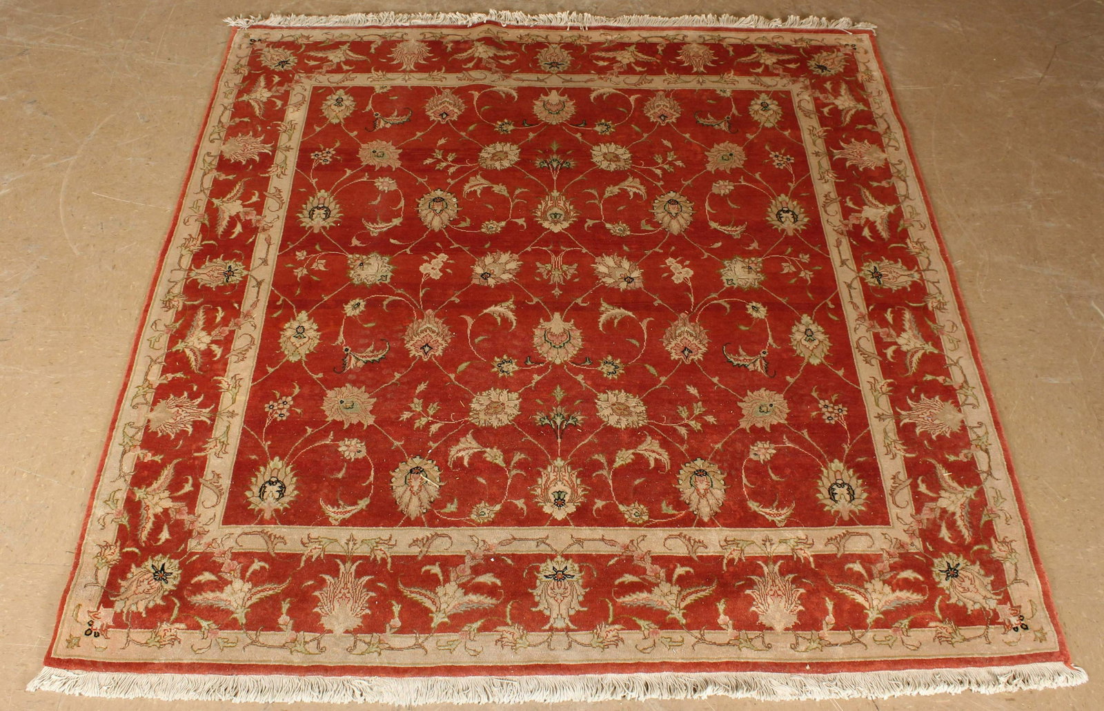 Persian Rug 6'5" x 6'9": Persian Rug 6'5" x 6'9"