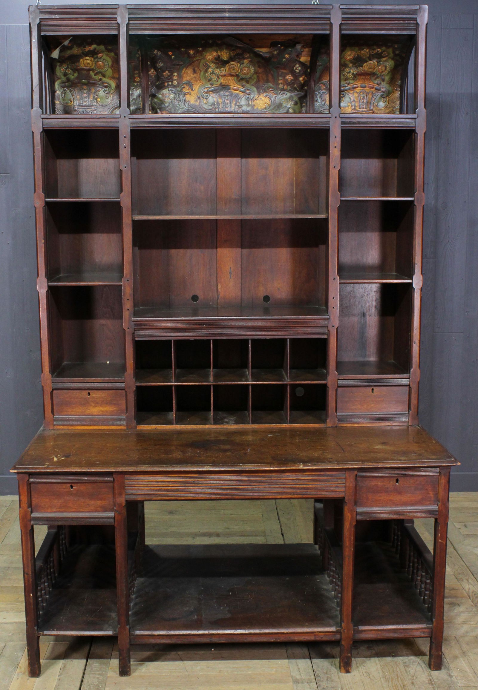 Late 19th C. Herter Bros. Style Bookcase and Desk (1 of 10)