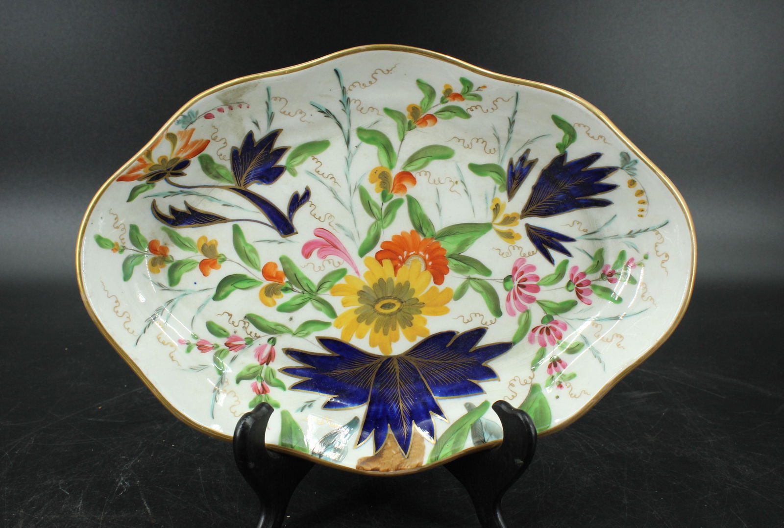 Antique 19th C Chamberlain Worcester Plate (1 of 2)