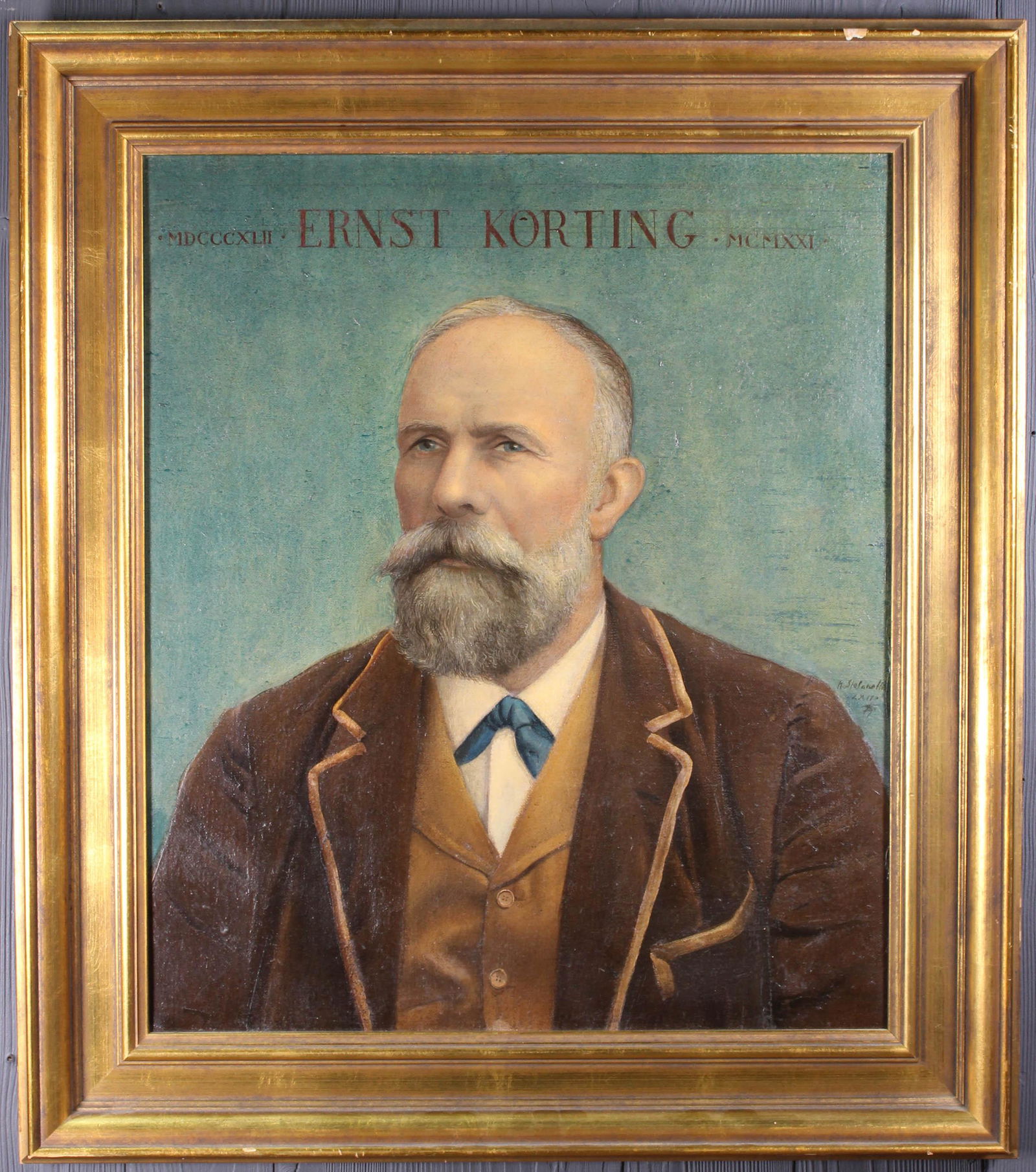 Romano Stefanelli Portrait Oil on Canvas (1 of 6)