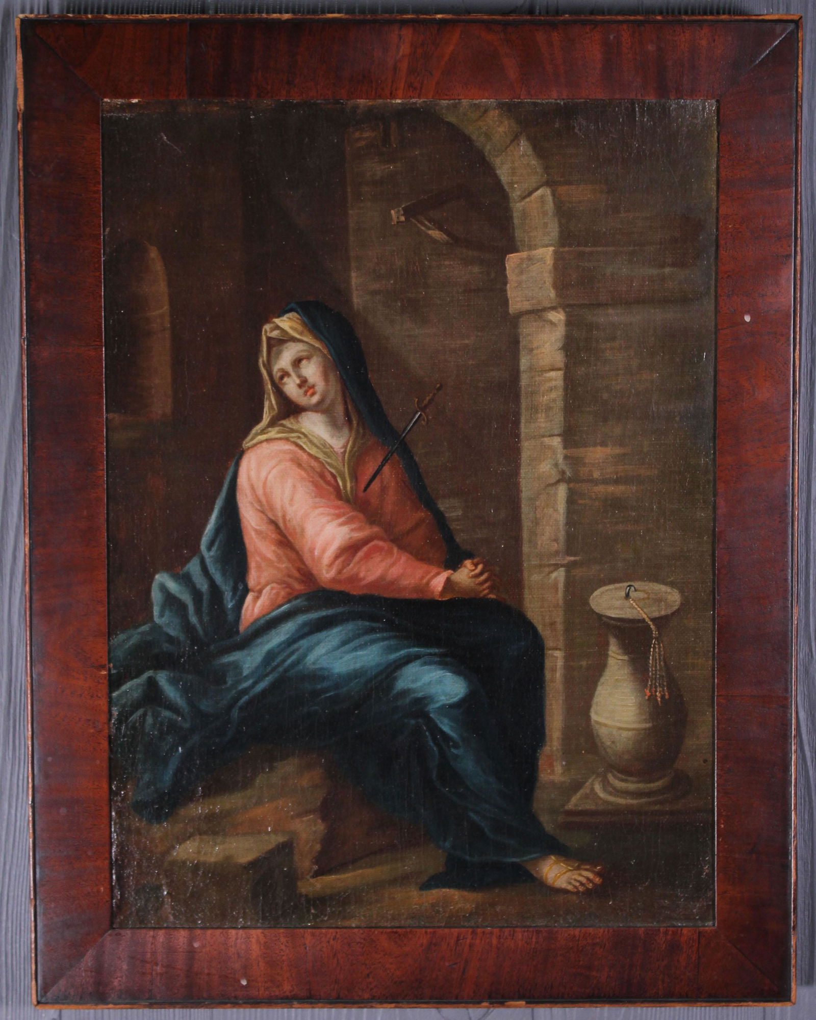 Old Masters Style  Painting of Our Lady of Sorrows (1 of 9)