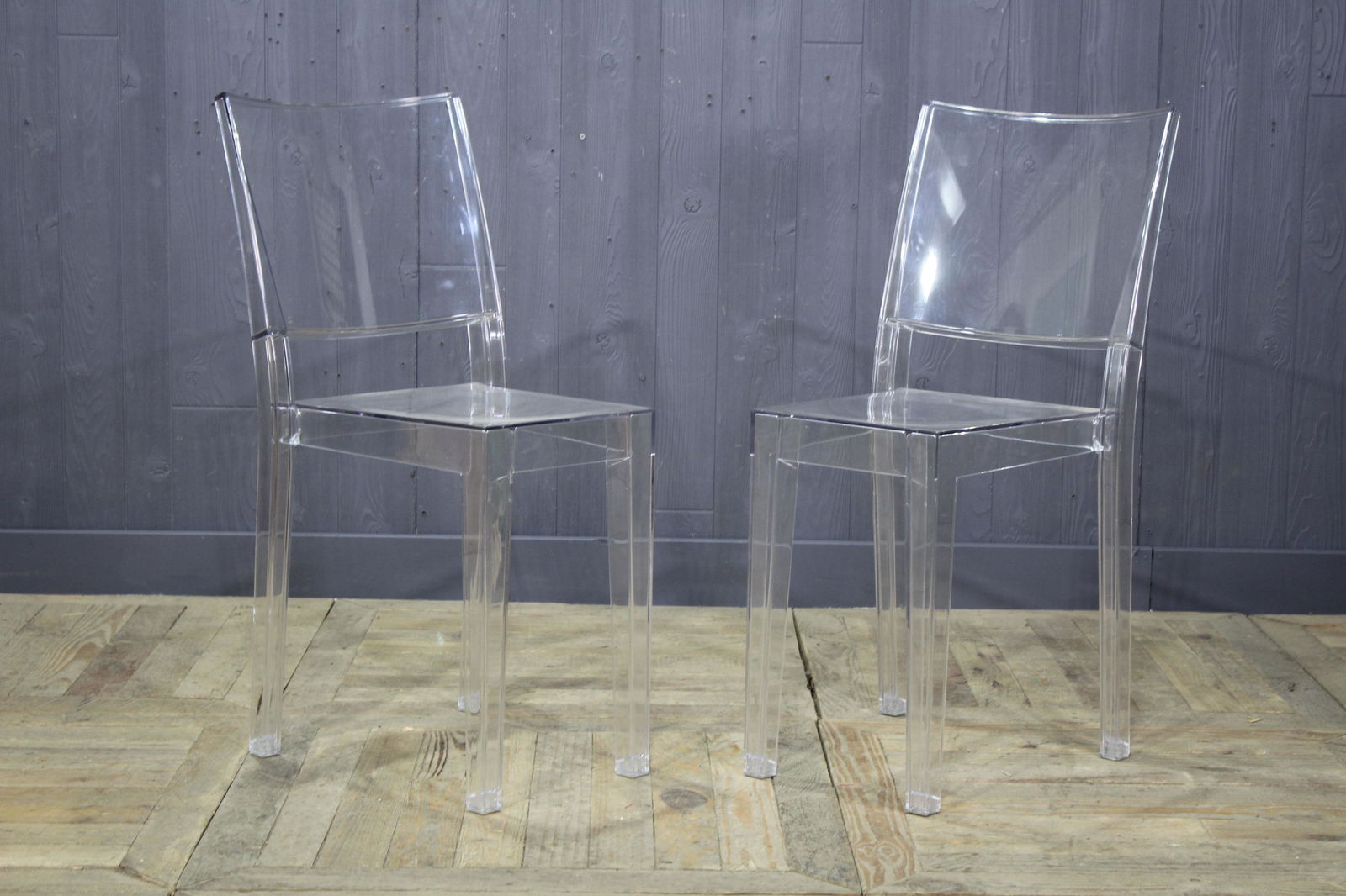 Pair Starck for Kartell La Marie Chairs (1 of 7)