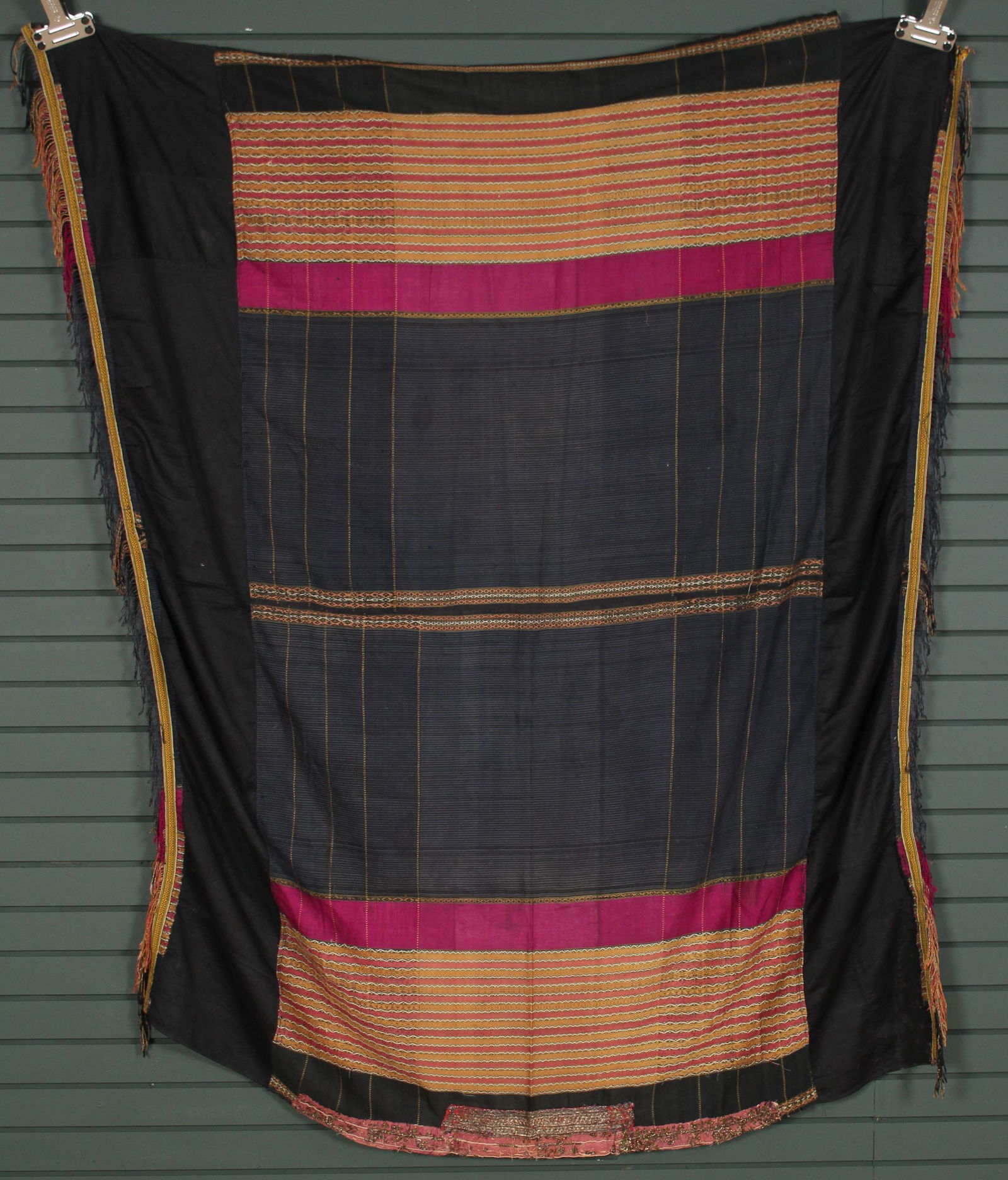 Vintage Middle Eastern Chador: Vintage Middle Eastern Chador. Size: 60" x 72"