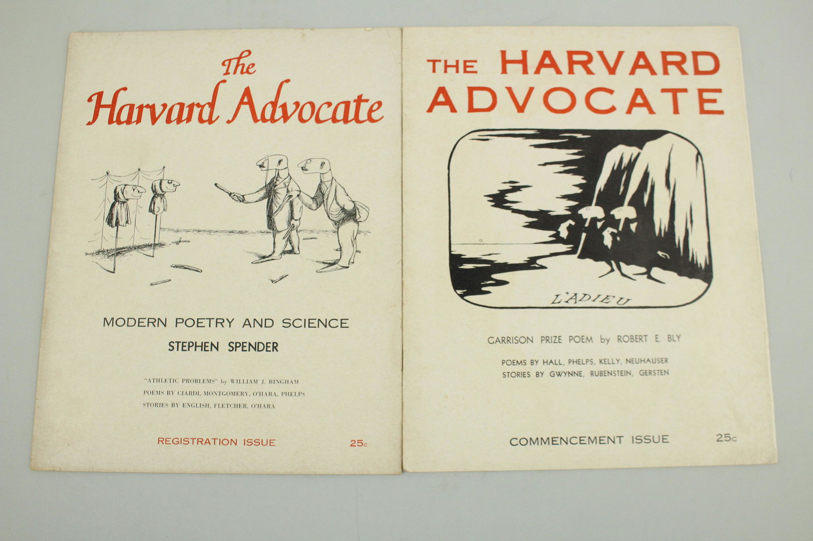 The Harvard Advocate 1950 with Cover art by Gorey (1 of 7)