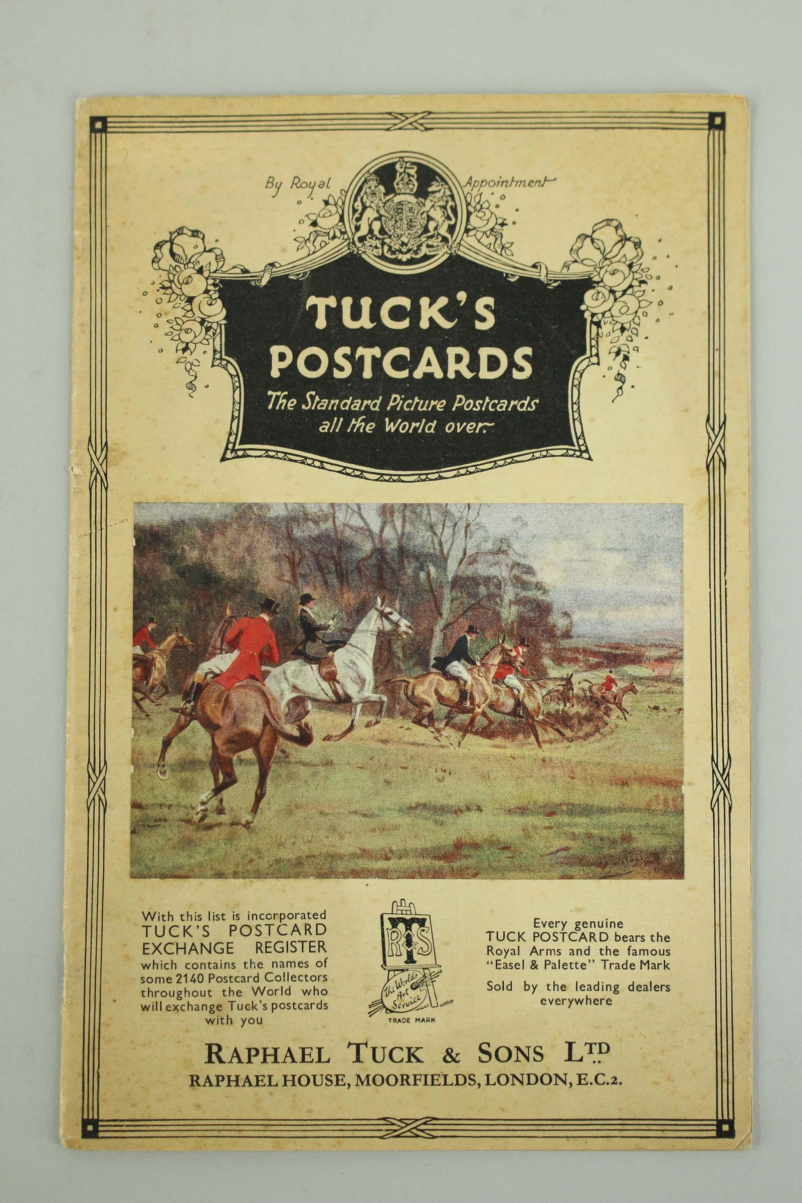 Raphael Tuck & Sons Picture Postcard Catalog (1 of 4)