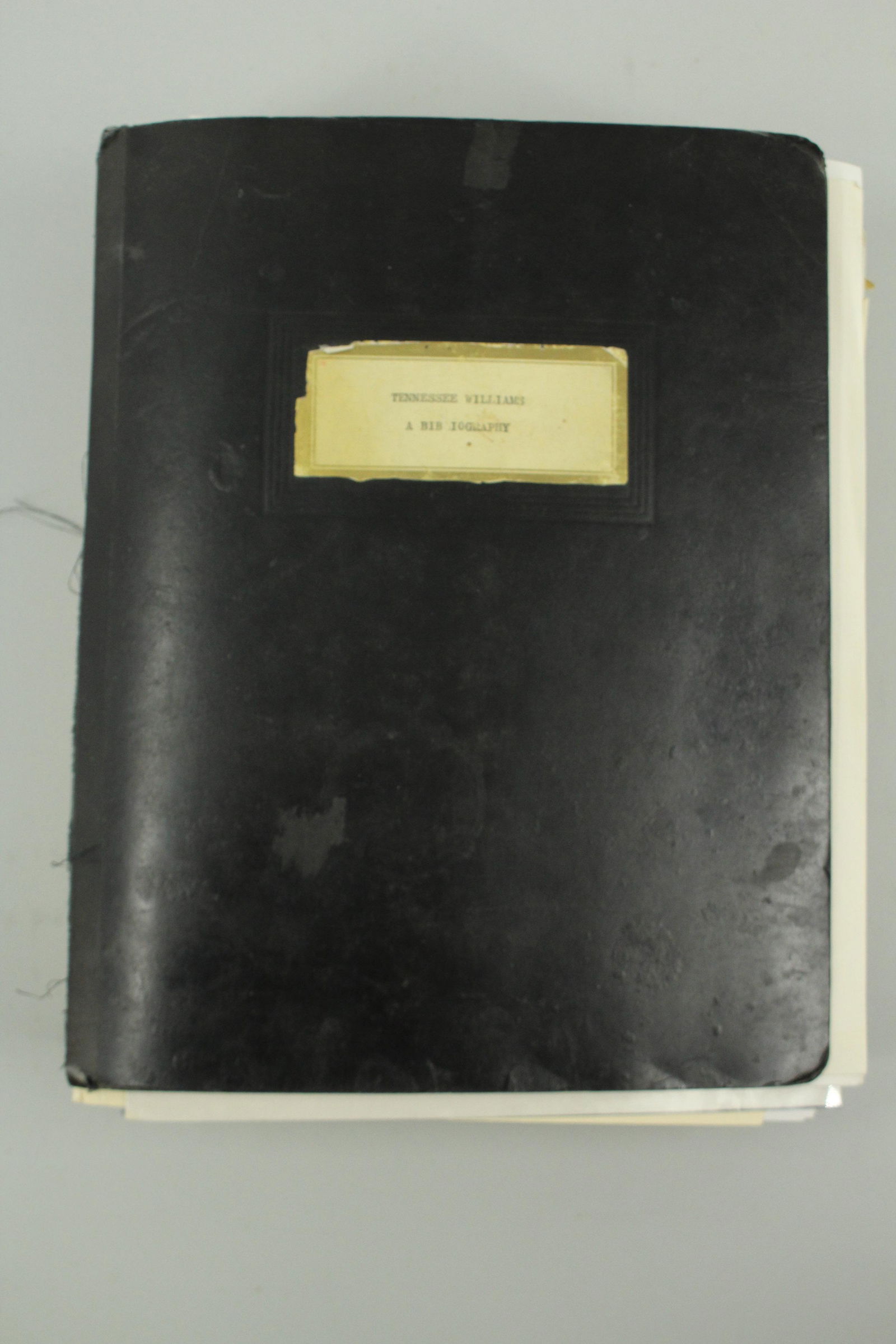 Tennessee Williams, A Bibliography by Brown (1 of 20)