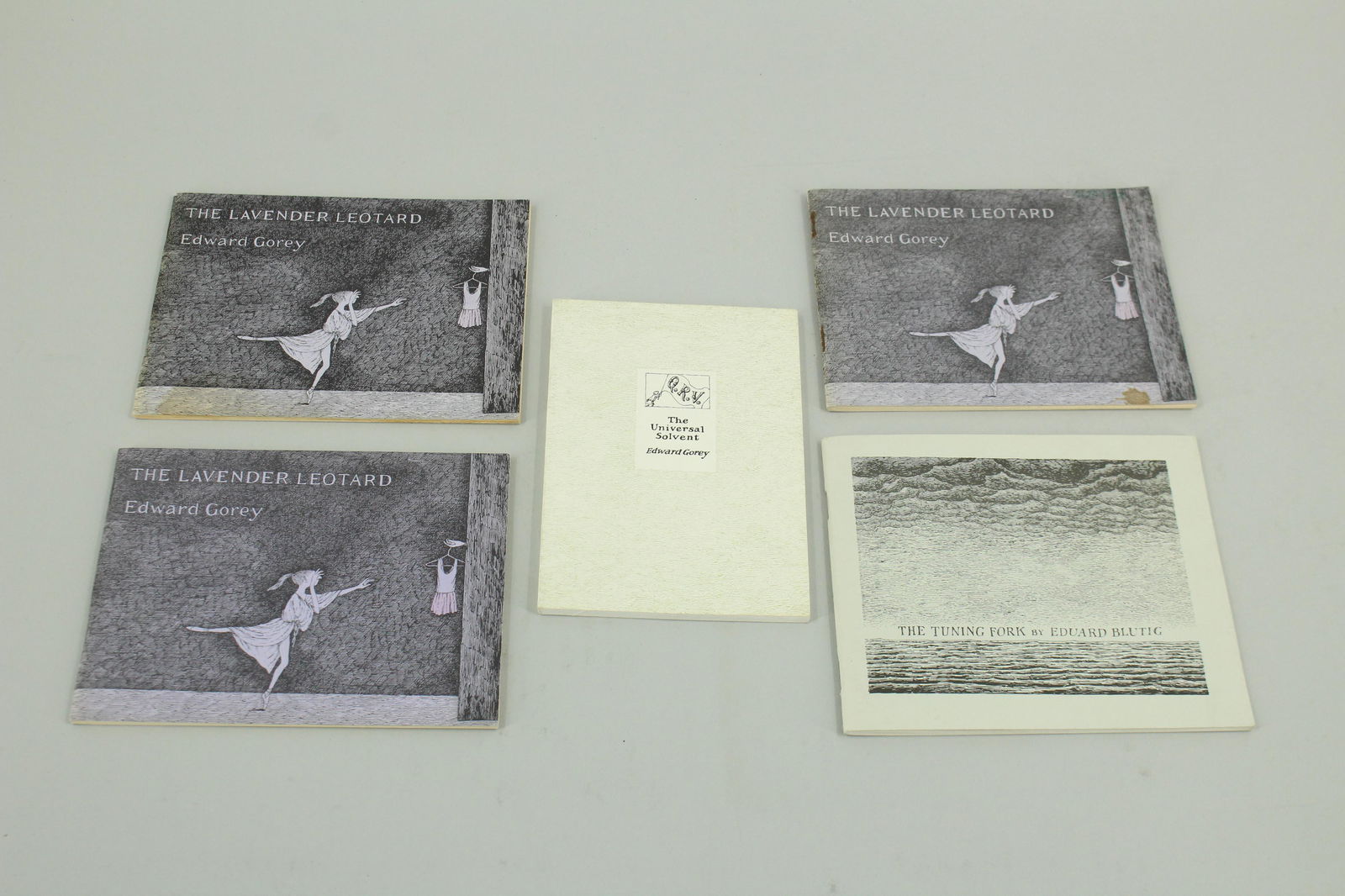 Five Books by Edward Gorey, Two are Signed (1 of 10)