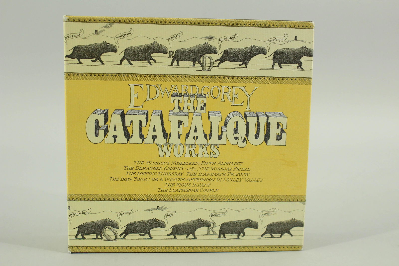 Gorey The Catafalque Works, 10 Signed Paperbacks (1 of 19)