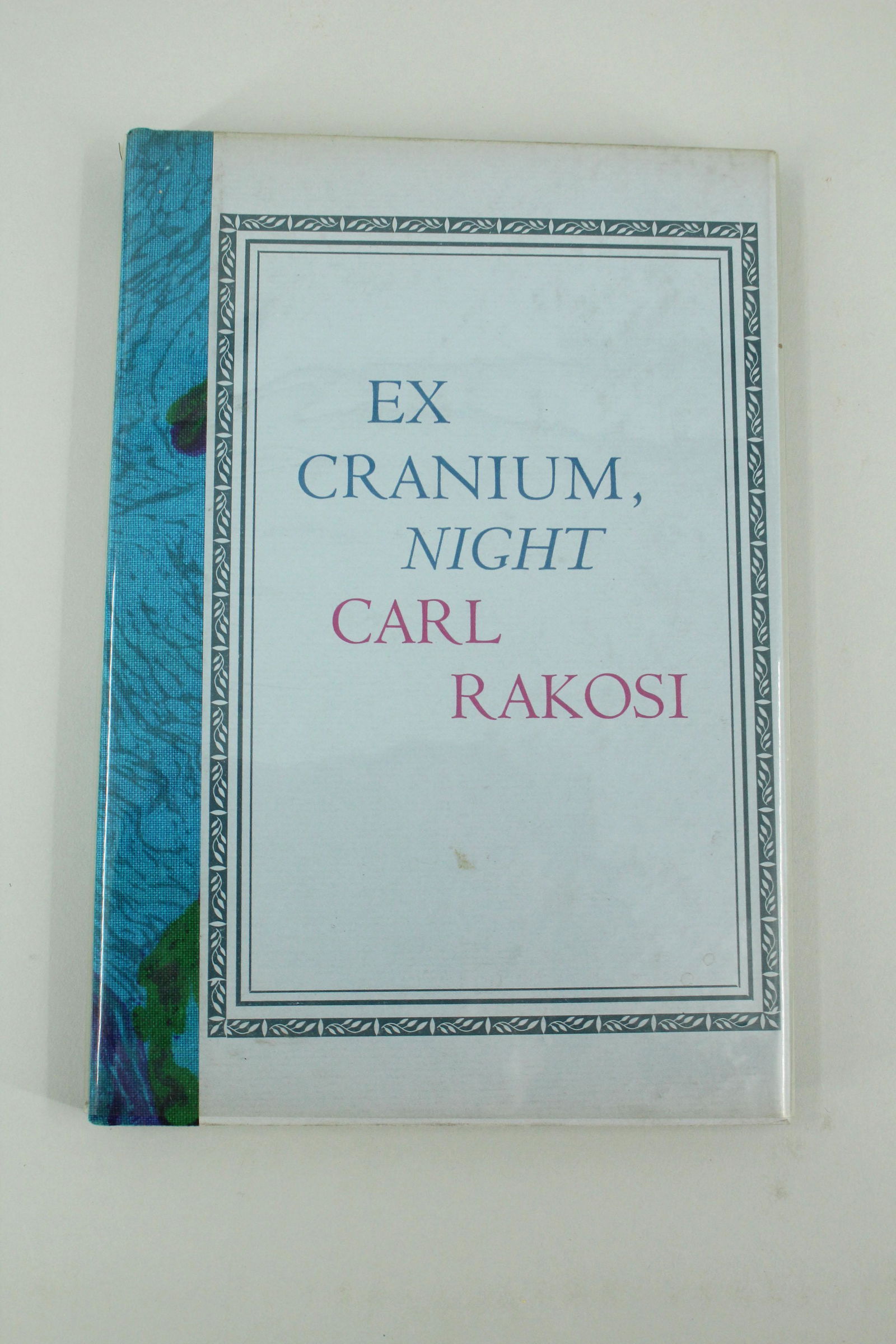 Ex Cranium Night by Carl Rakosi (1 of 3)