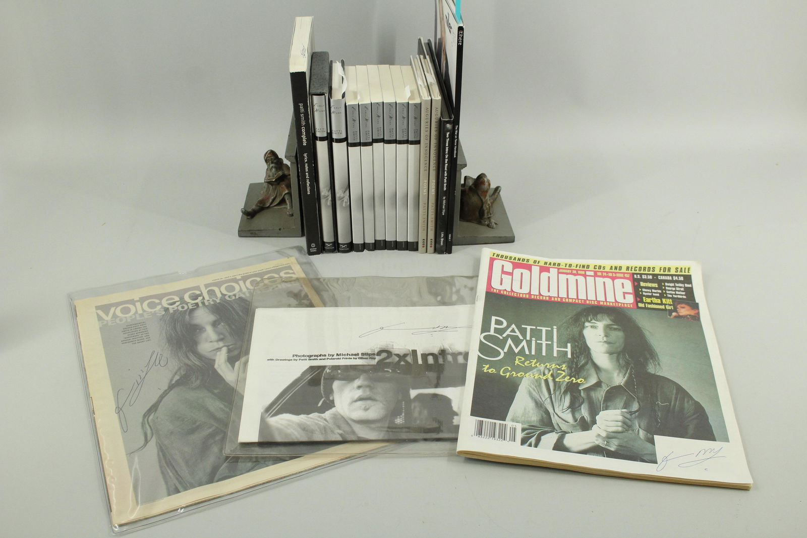 Patti Smith Mostly Signed Books and Ephemera (1 of 19)
