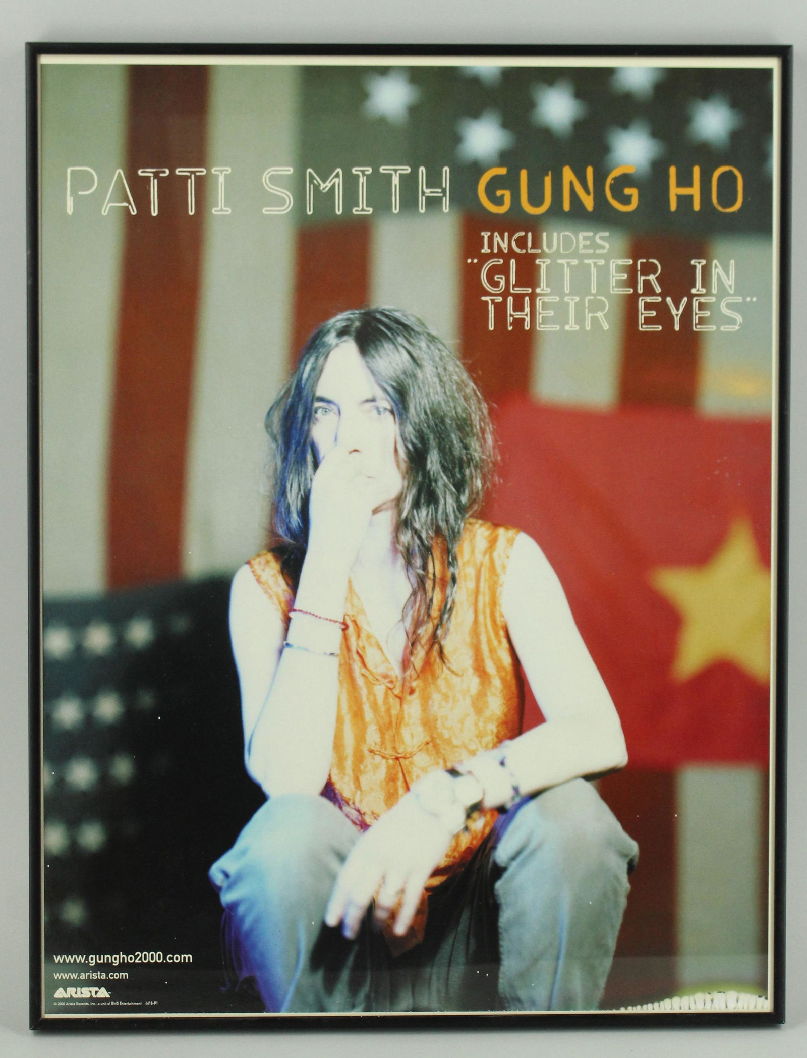 Patti Smith Gung Ho Arista Records Promo Poster (1 of 5)