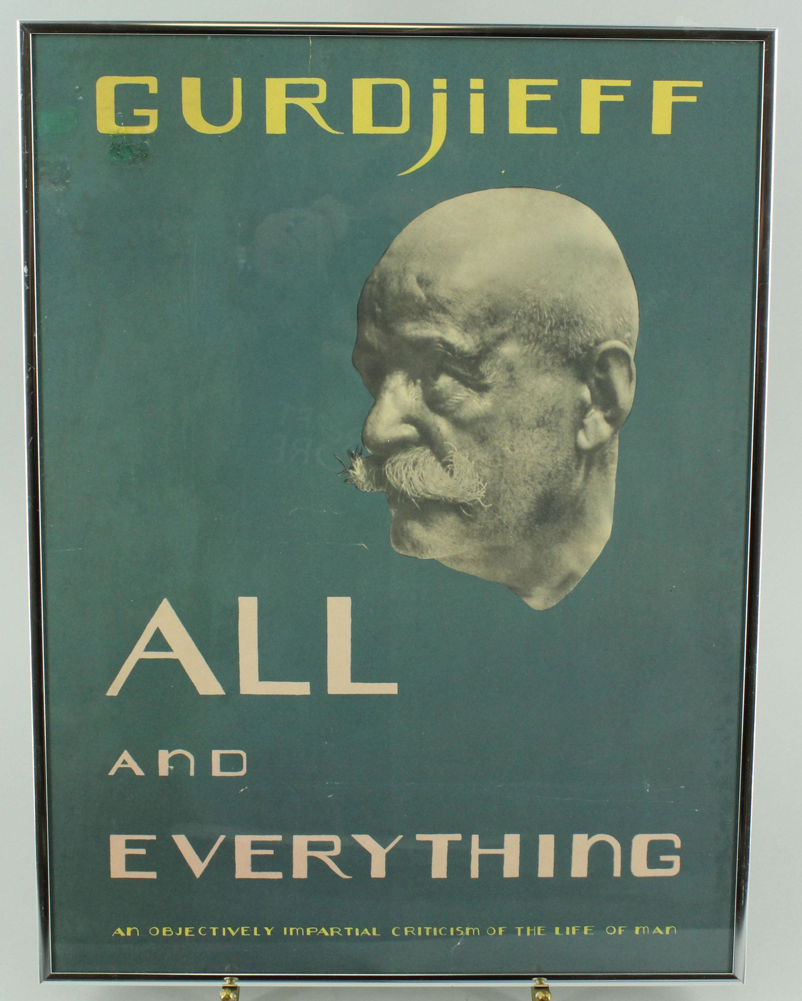 Vintage Gurdjieff Book Promotion Poster (1 of 3)