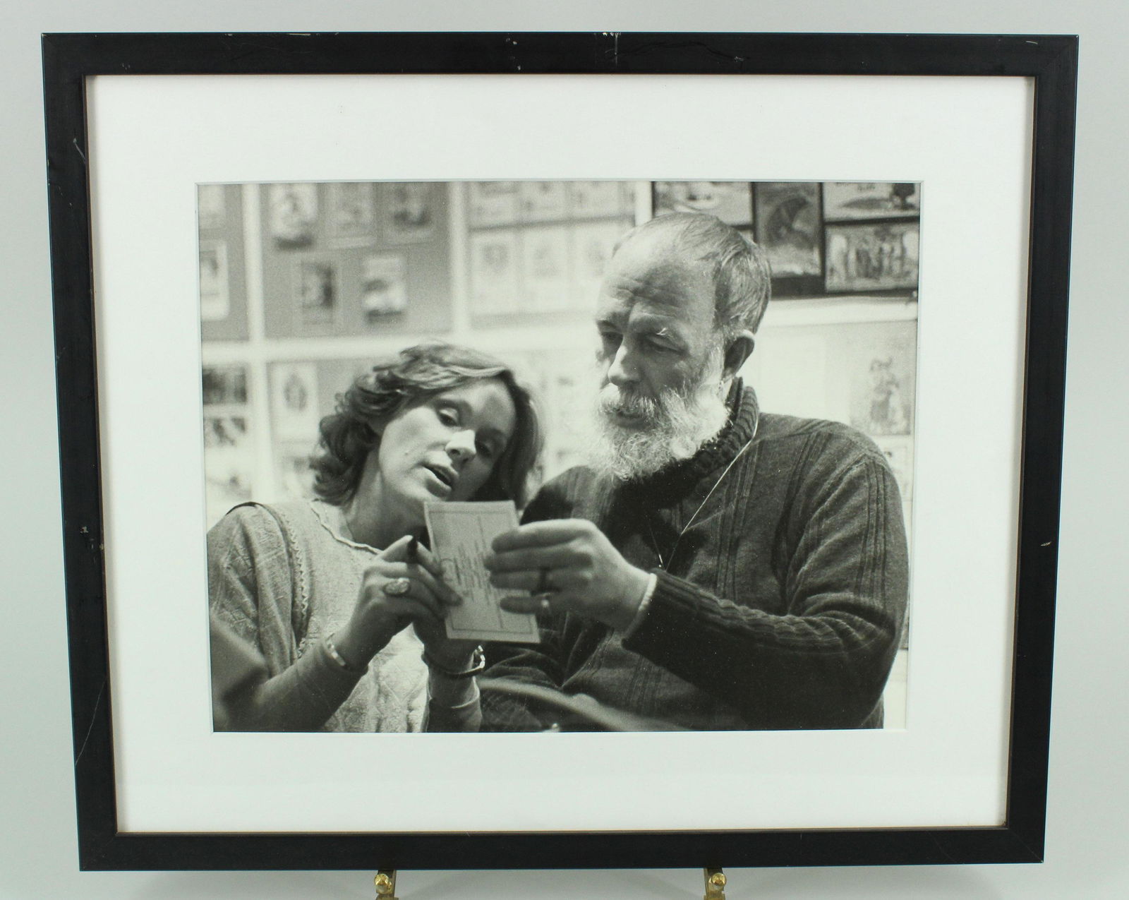 Framed Photograph of Edward Gorey (1 of 4)