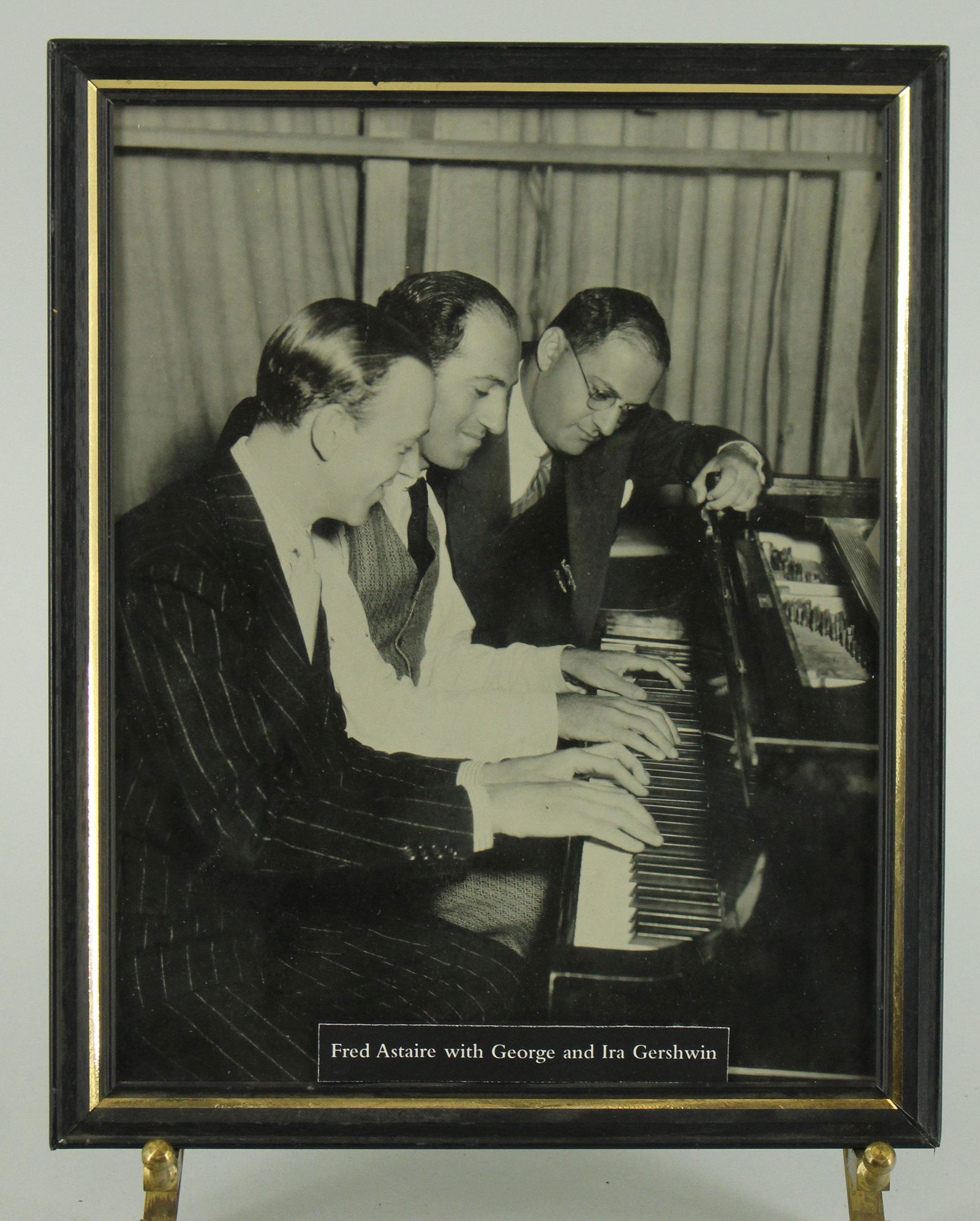 Framed Photograph of Astaire with Gershwin Bros. (1 of 4)