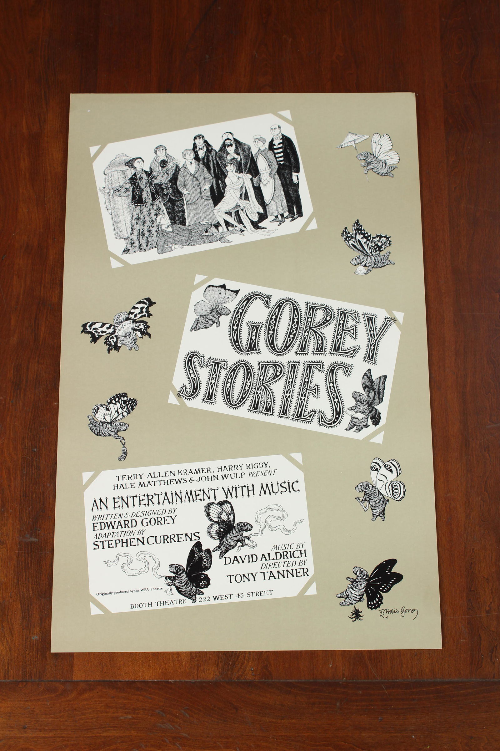 Signed Gorey Stories Theater Production Poster (1 of 4)
