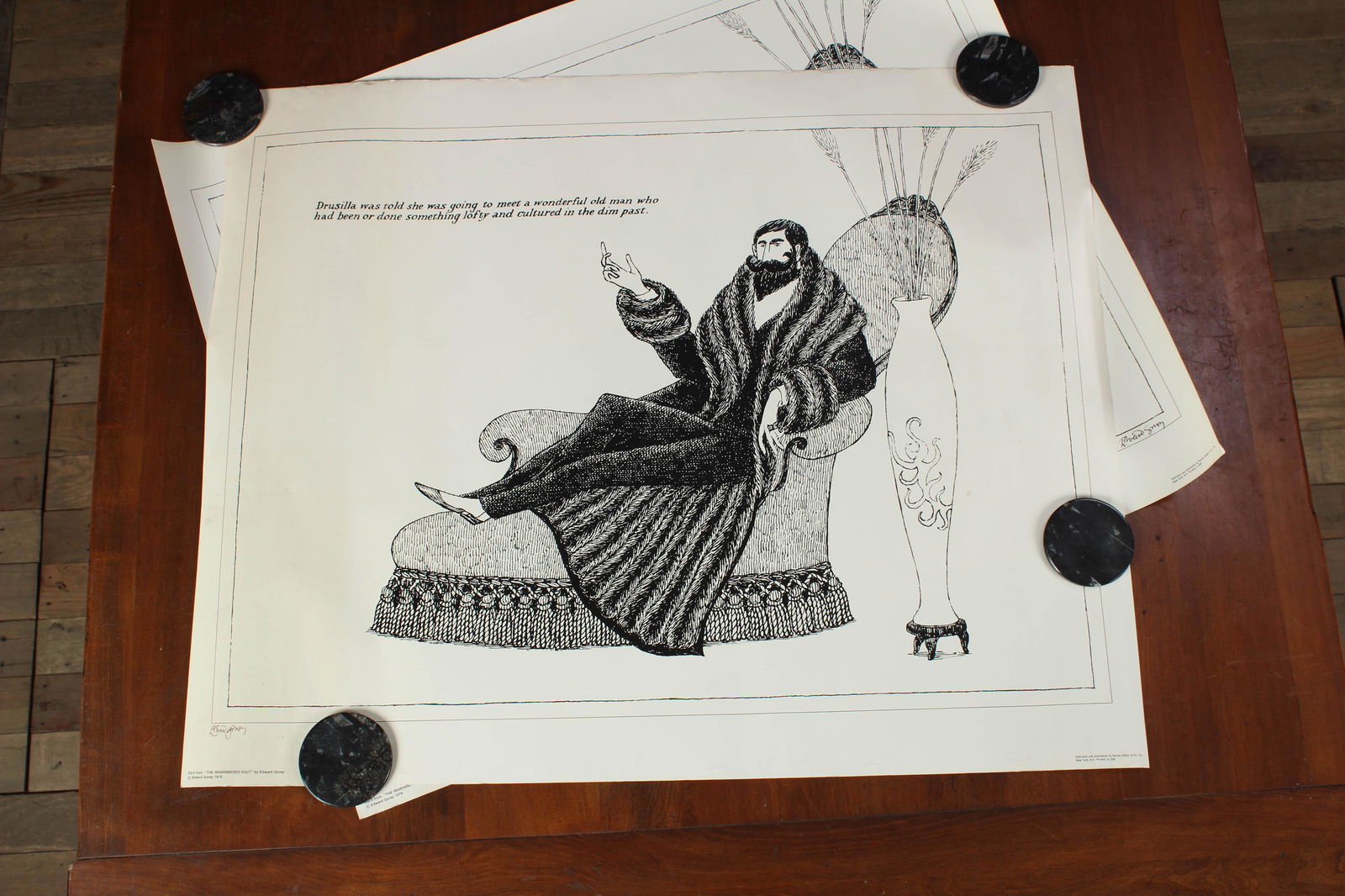 2 Signed Edward Gorey Posters (1 of 6)