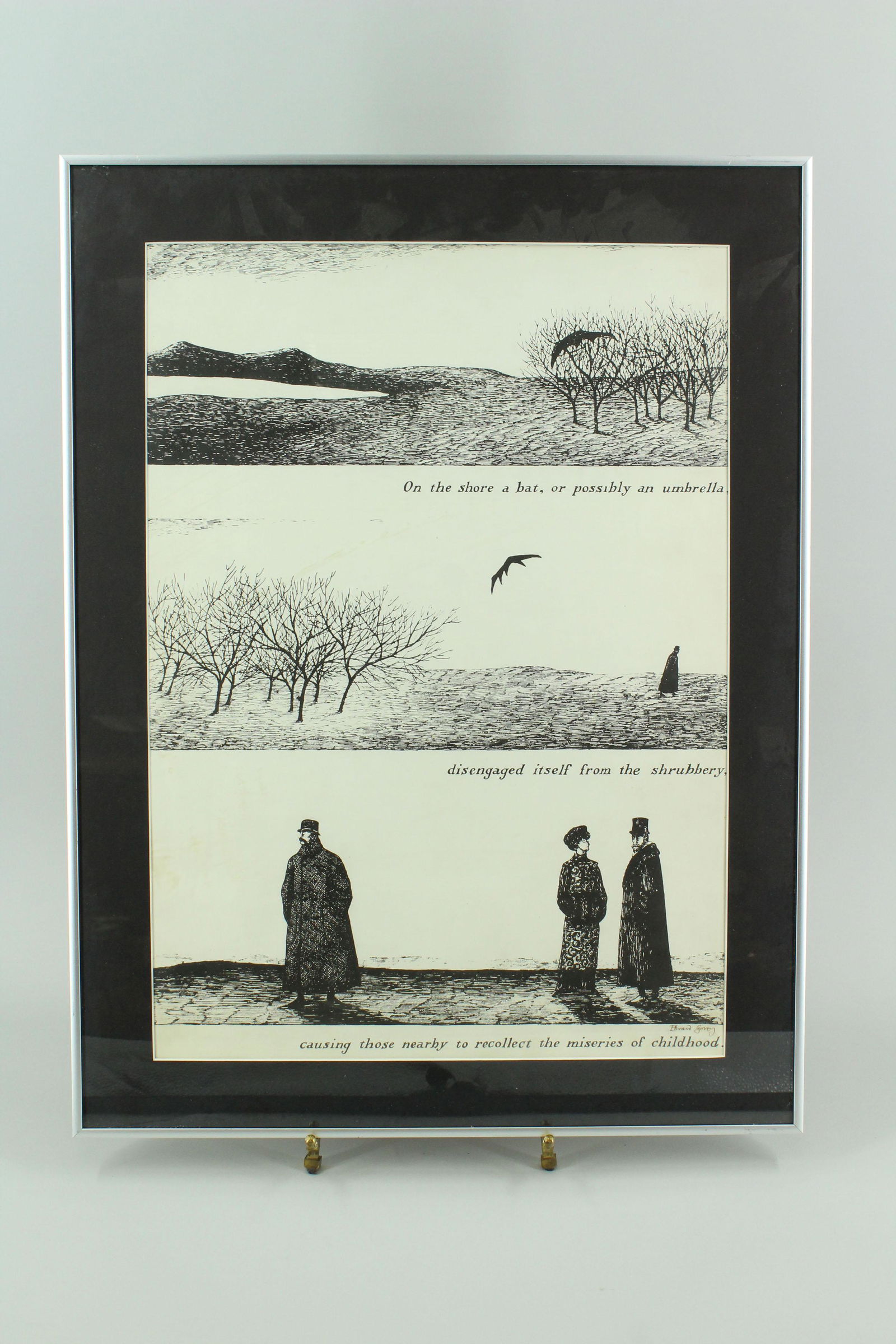 Edward Gorey The Object-Lesson Signed Poster (1 of 6)