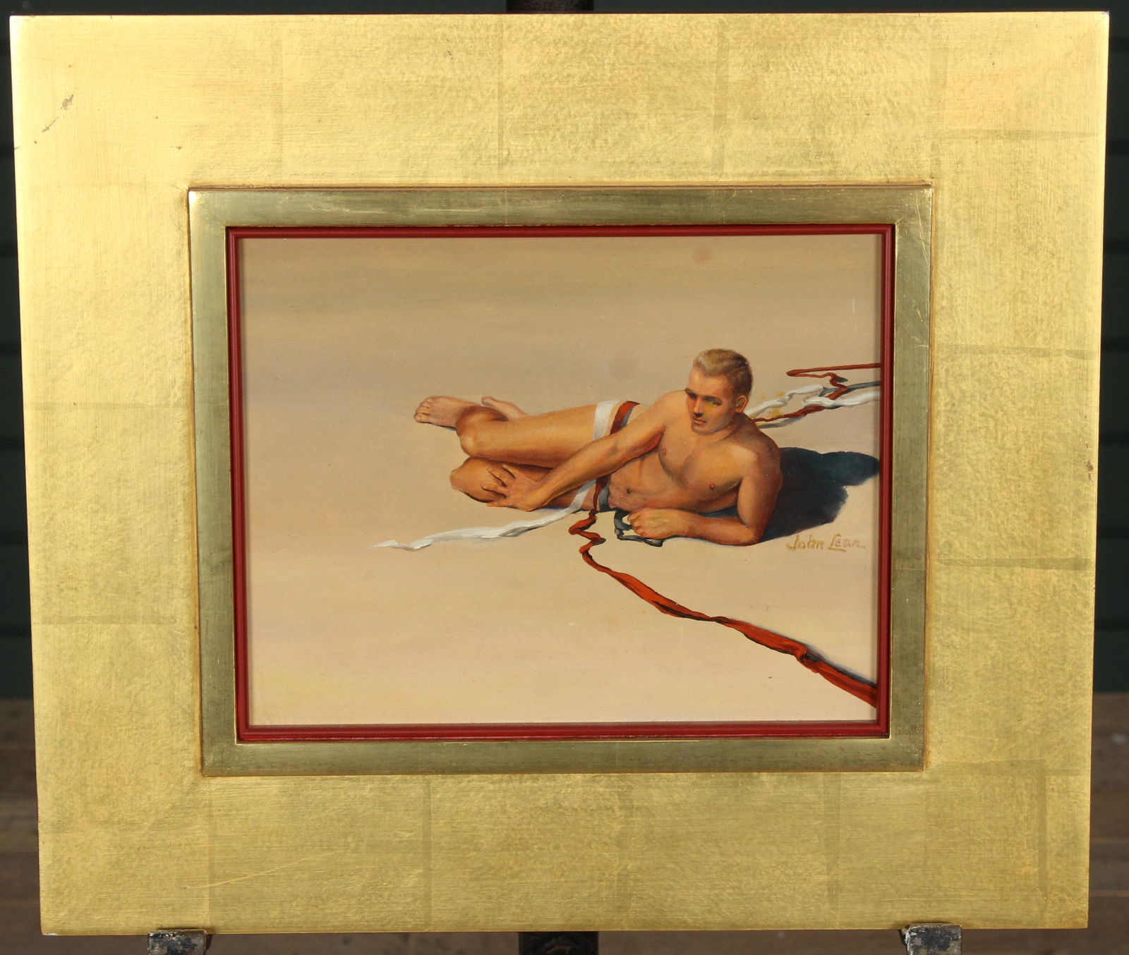 John Lear (20th C, Pennsylvania) Red and White (1 of 6)