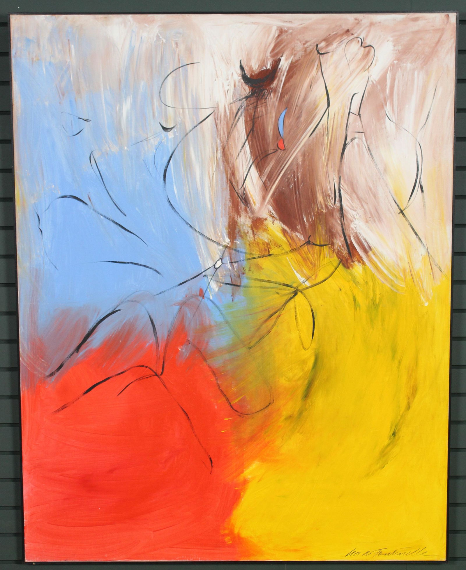 Lia De Fontenelle (b.1949) Abstract Composition (1 of 9)