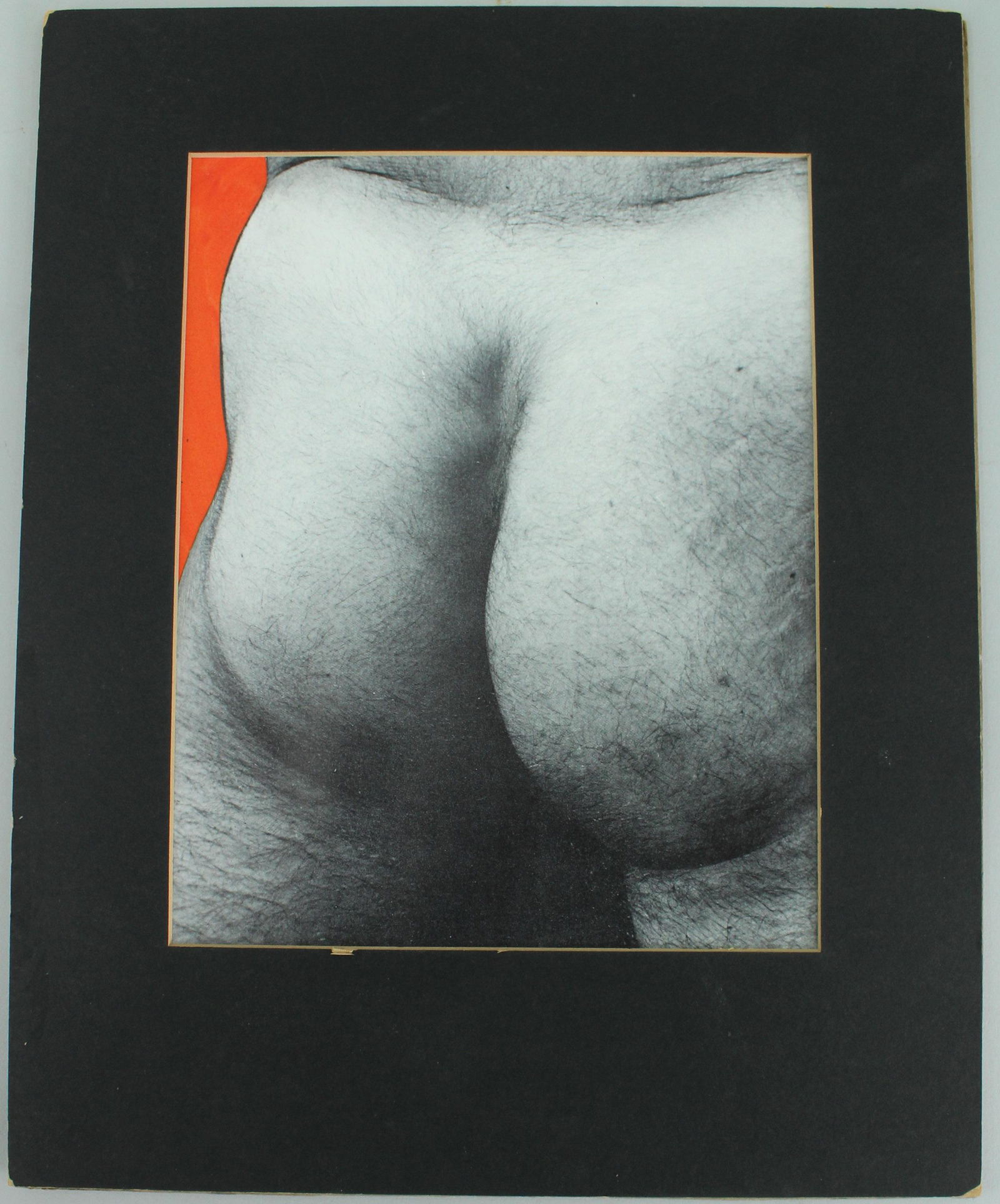 Emlen Etting (Pennsylvania, 20th C) Collage: Emlen Etting (Pennsylvania, 20th C) Collage. Size: 14" x 11" mat, 11" x 9" work