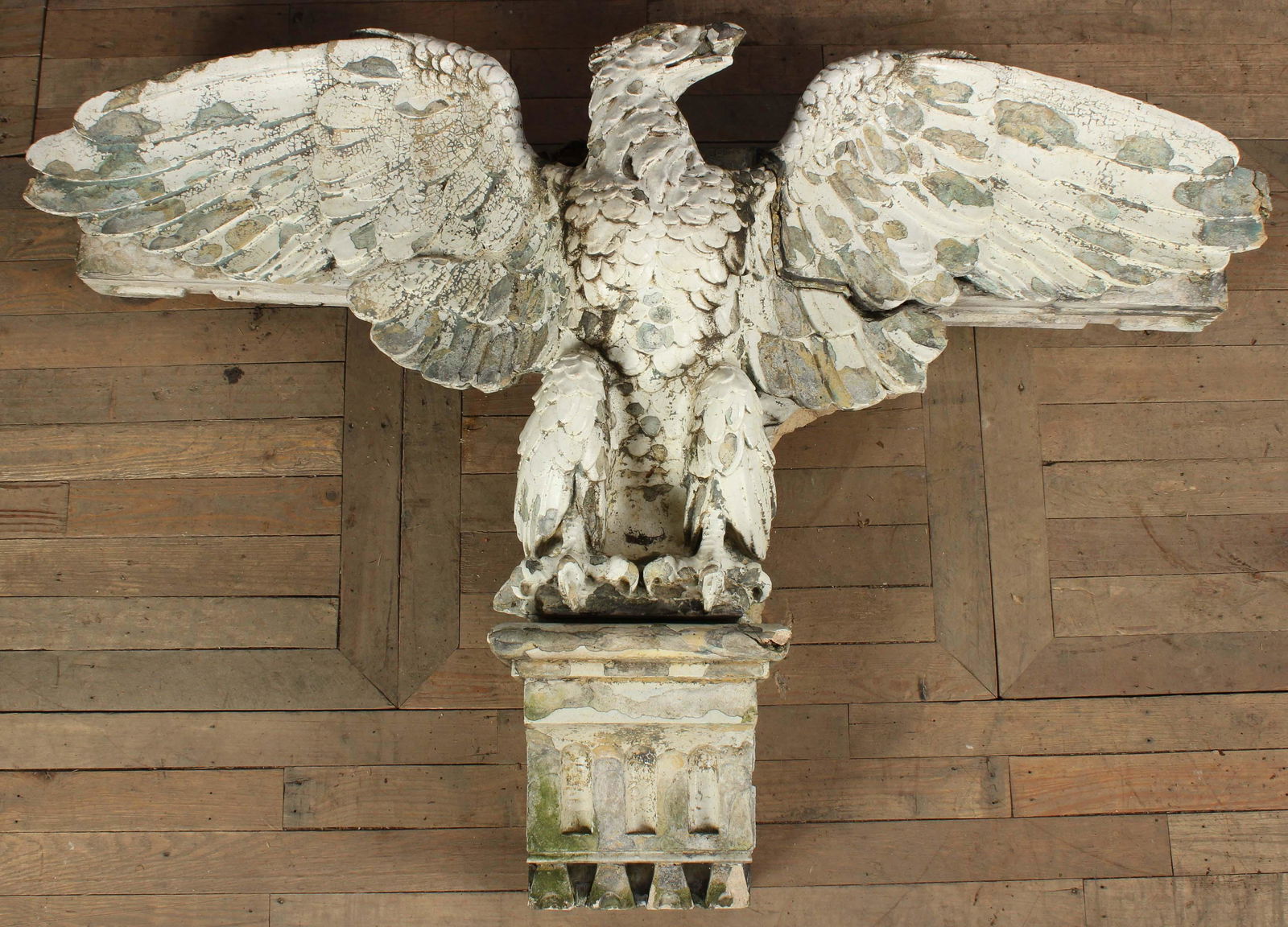 19th C Architectural Glazed Terracotta Eagle (1 of 10)