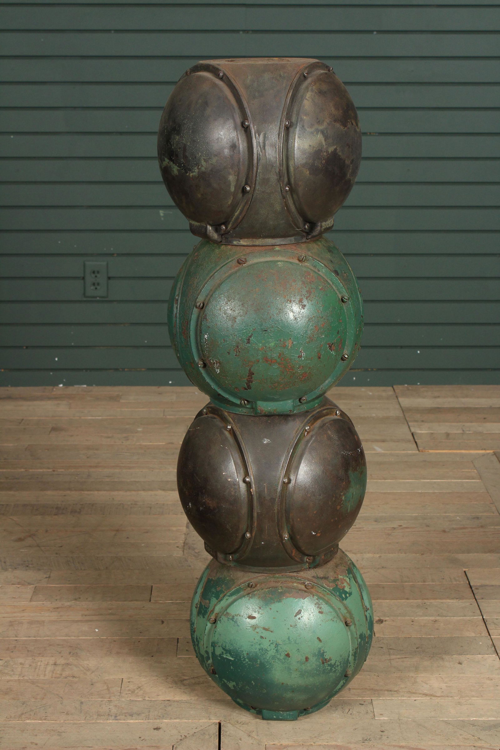 Four Cast Iron Spheres (1 of 5)