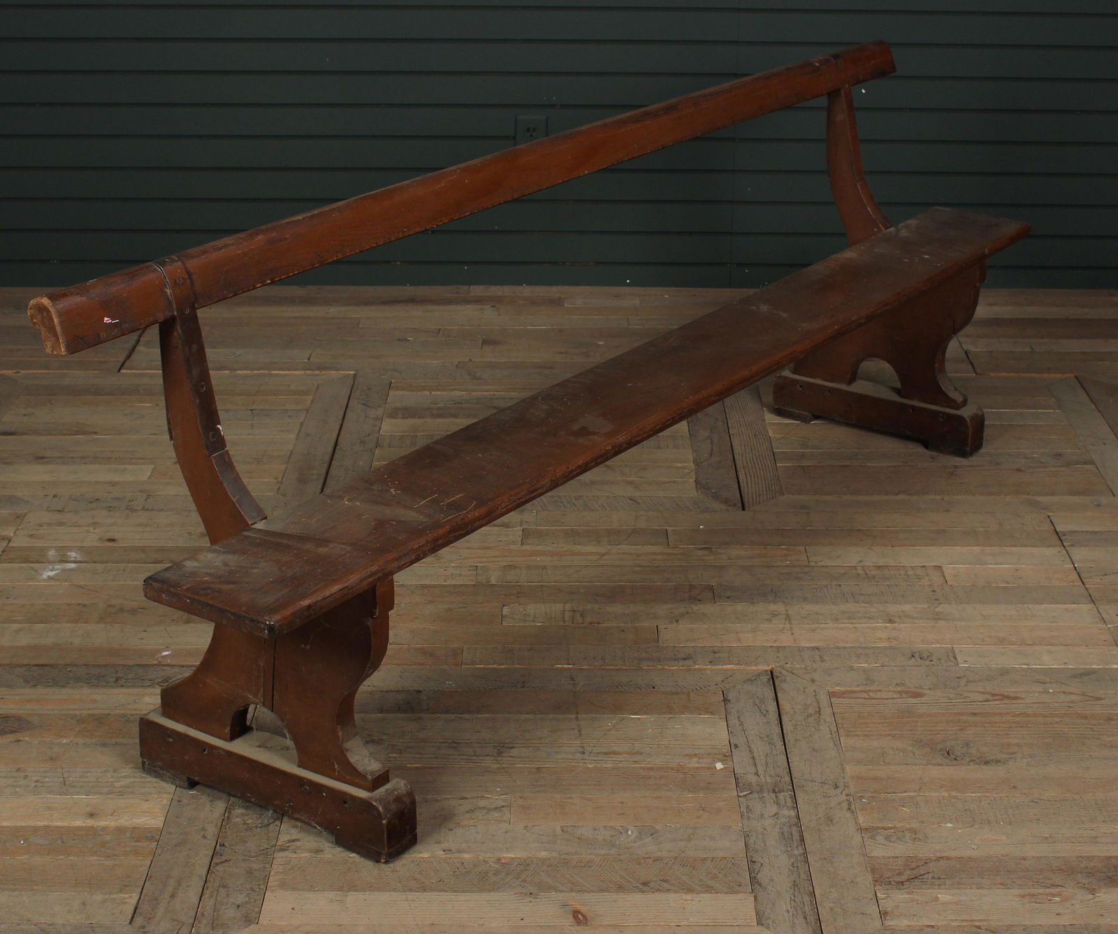 French Plank Seat Bench (1 of 6)