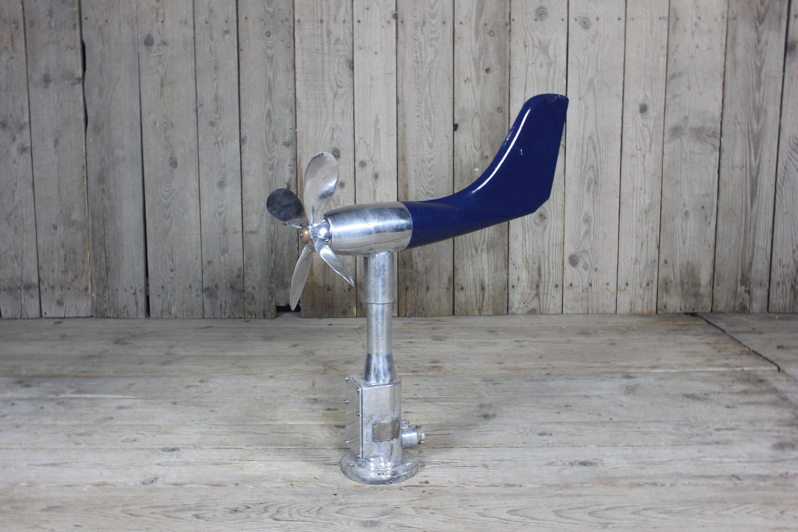 Vintage Anemometer: Vintage Anemometer. Size: 30" H x 26" W x 8" D ***Please Note: Item to be shipped out of High Point, North Carolina.