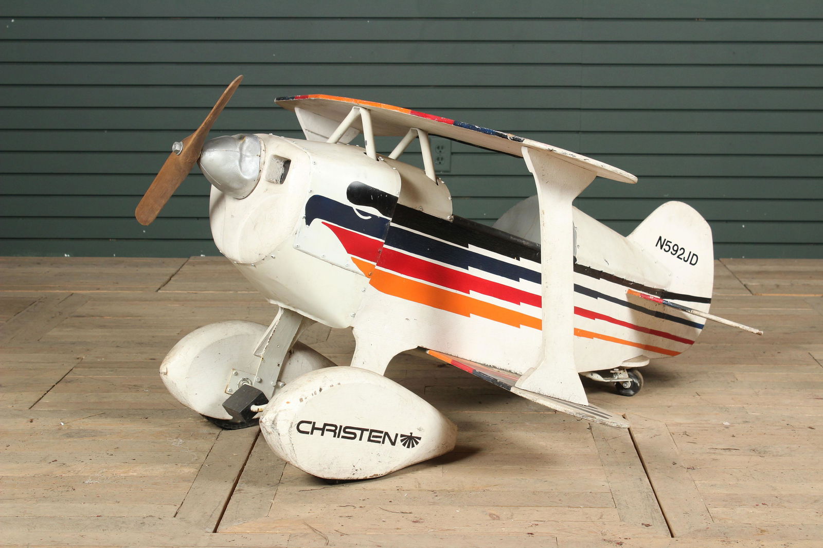 Christen Bi-Plane Pedal Car (1 of 9)