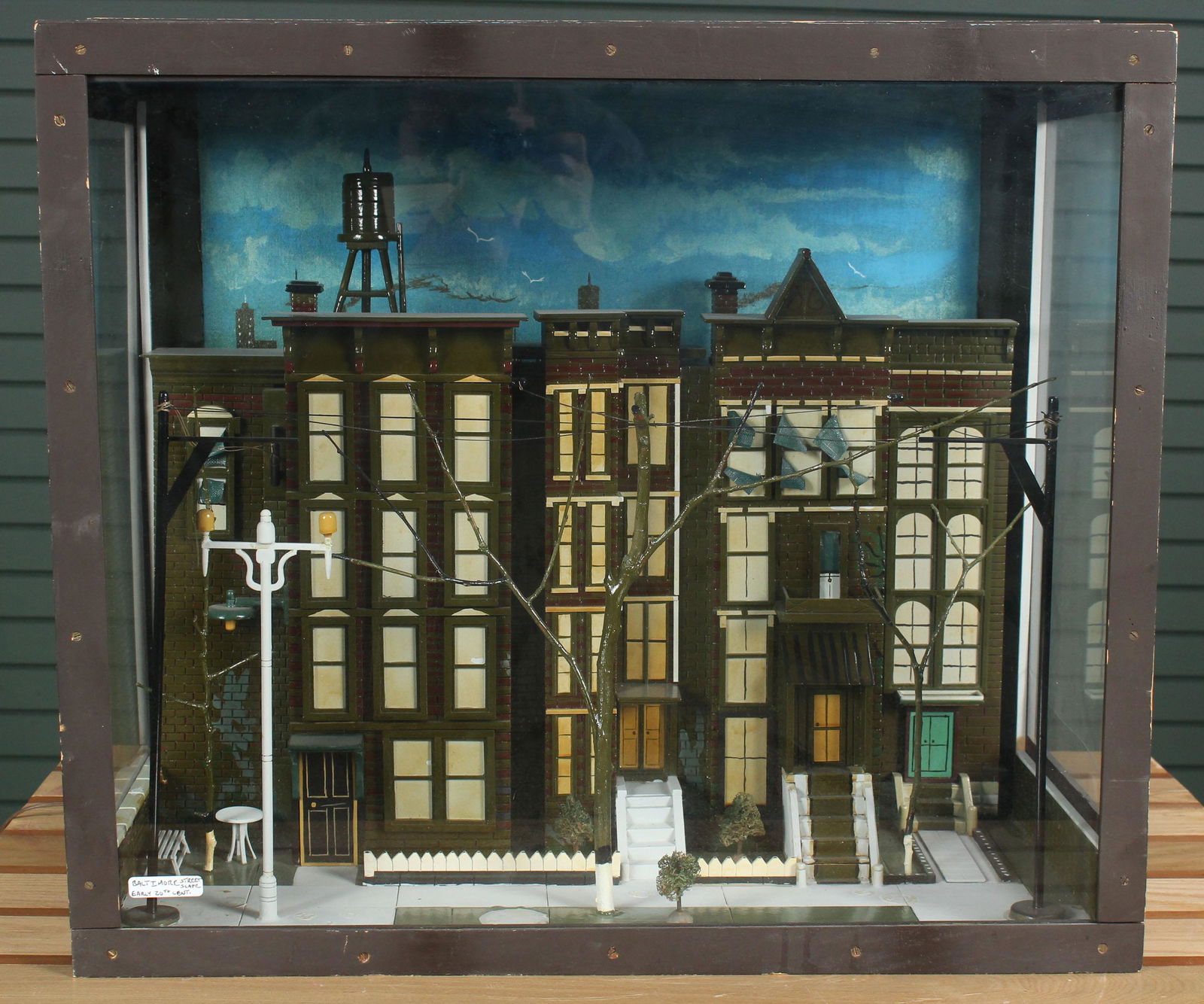Vintage Baltimore Cityscape Diorama (1 of 12)