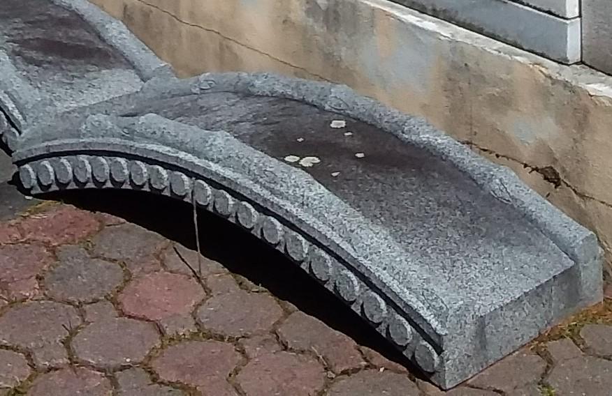 Carved Granite Garden Bridge (1 of 1)