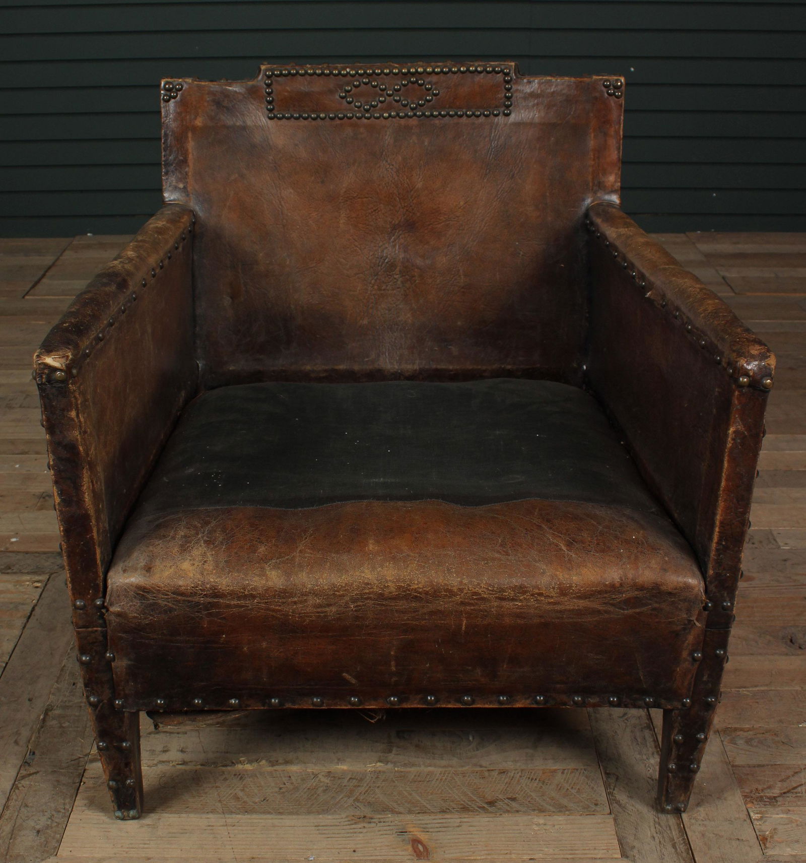French Early to Mid 20th C. Leather Club Chair (1 of 8)