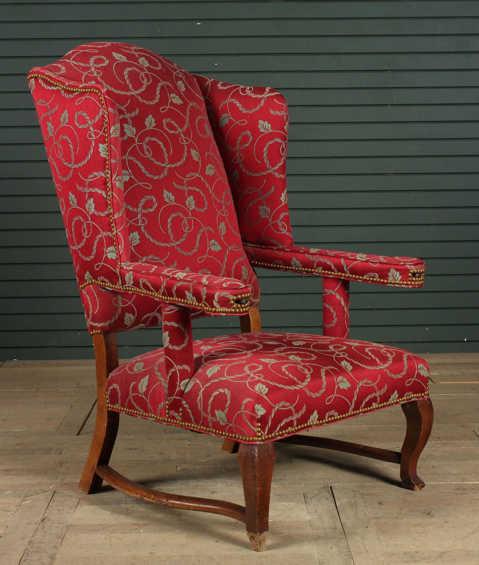 18th Century French Wing Chair (1 of 9)