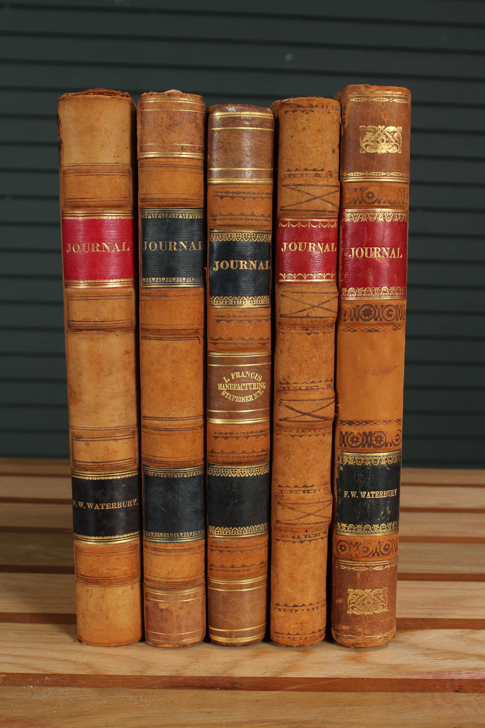 Five 19th C. American Hand Written Journals (1 of 20)