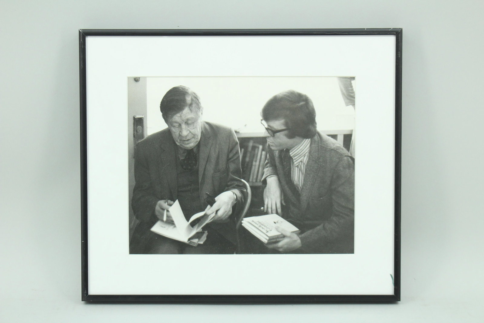 Photographic Print of Andreas Brown and WH Auden (1 of 3)