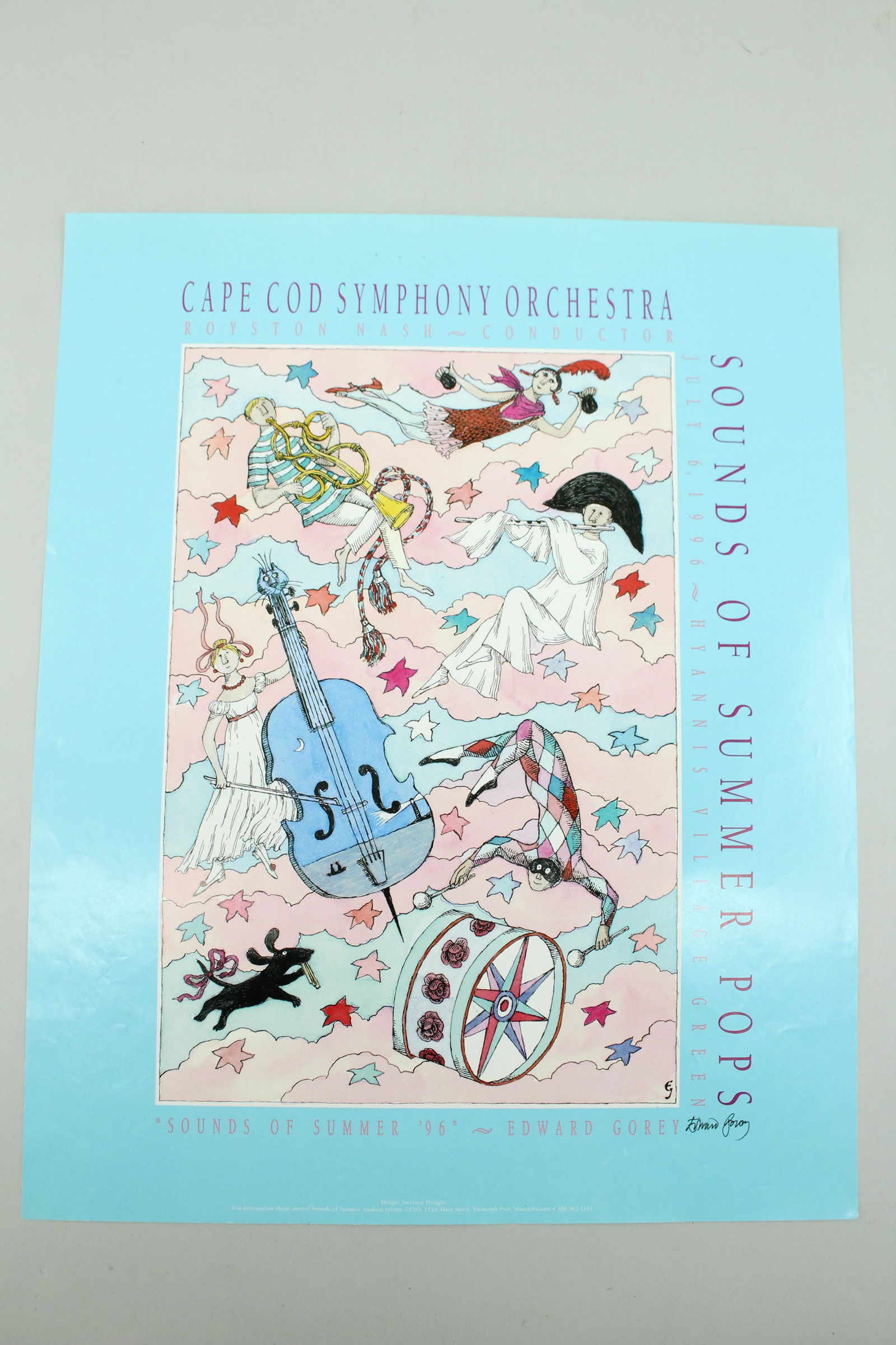 Sounds of Summer Pops '96 Signed Poster (1 of 8)