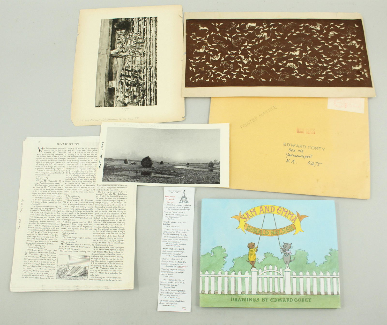 Assorted Clippings & Book from Joern's Collection (1 of 14)